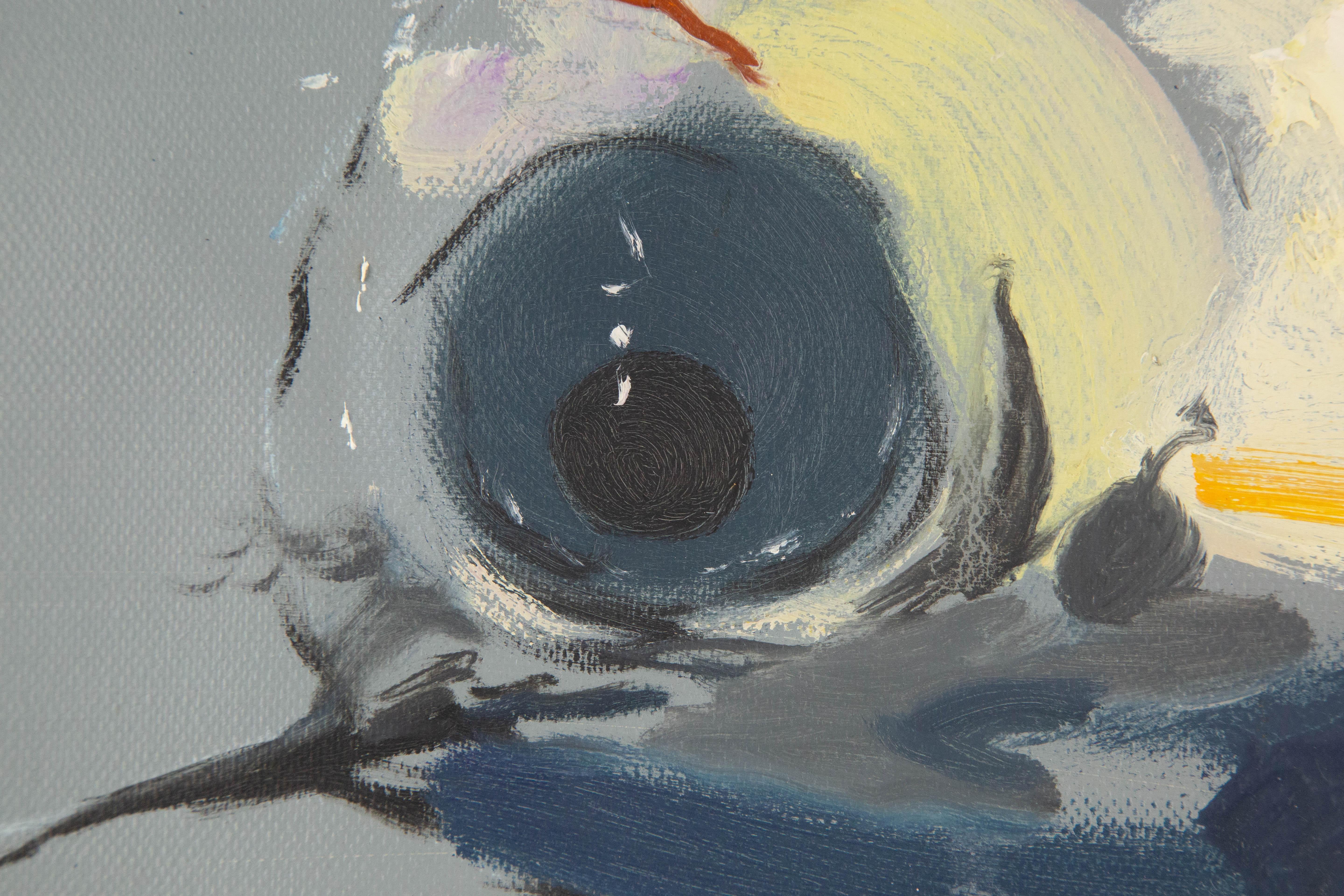 Zhuo Ii Animal Original Oil On Canvas 