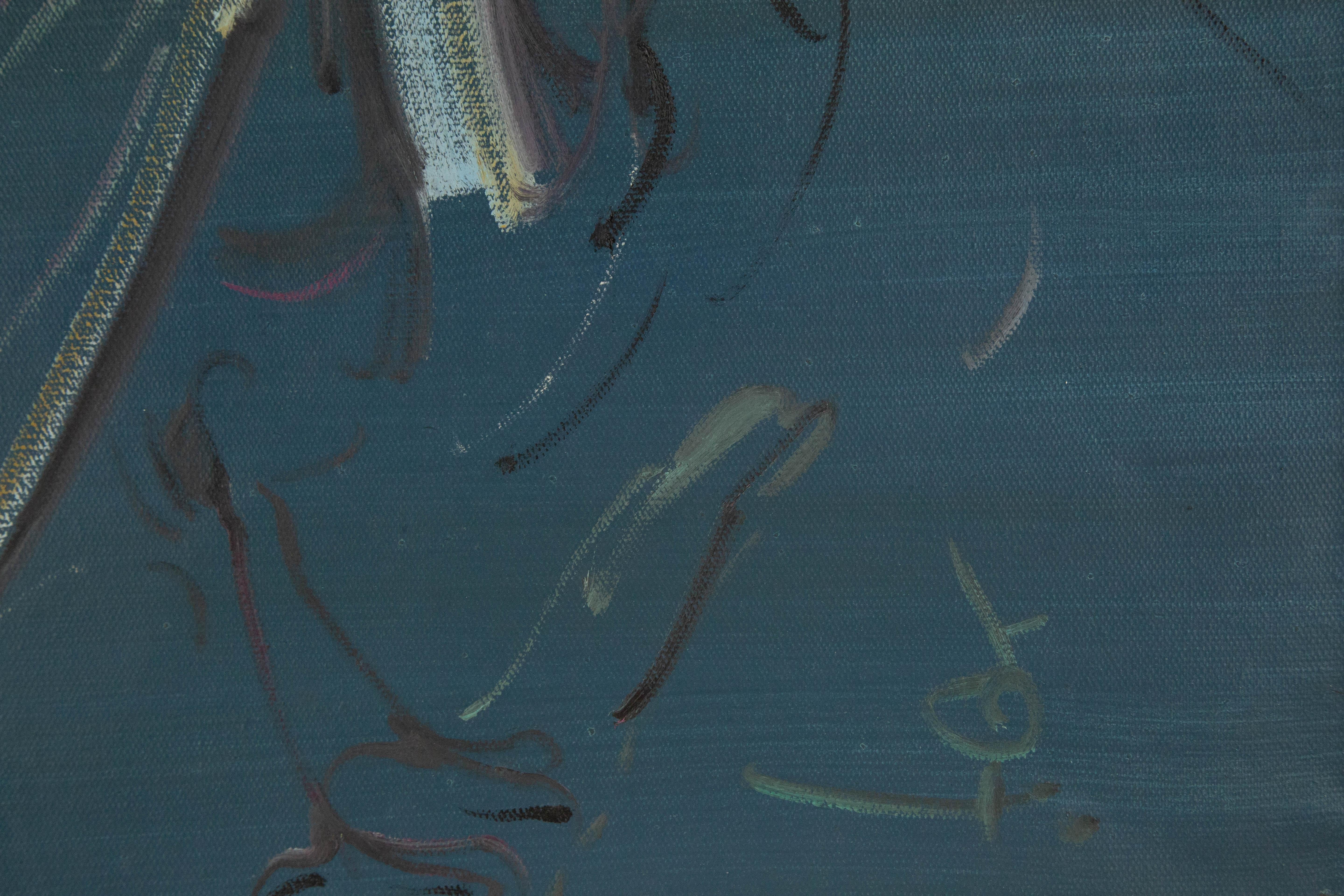 Zhuo Ii Animal Original Oil On Canvas 