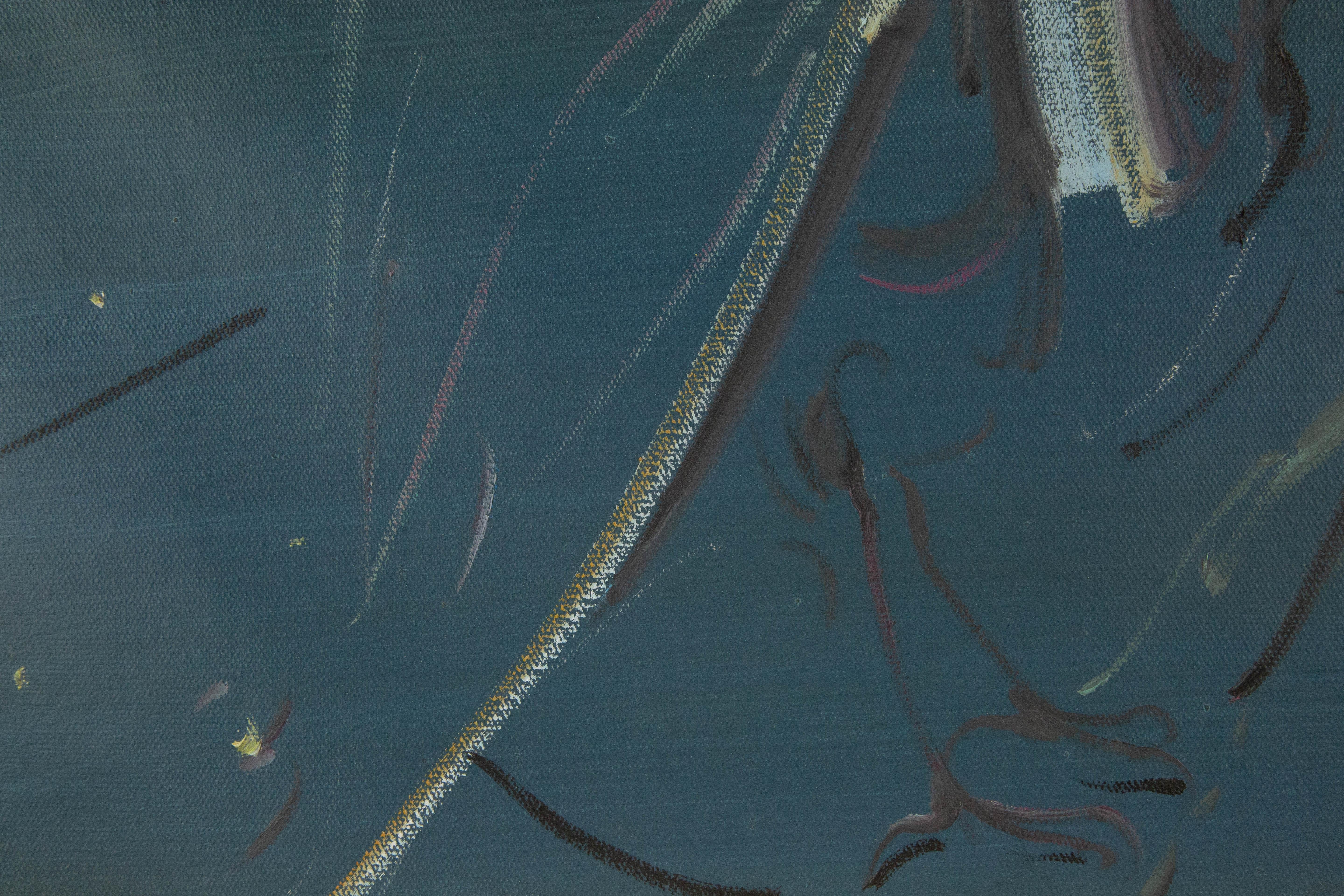 Zhuo Ii Animal Original Oil On Canvas 