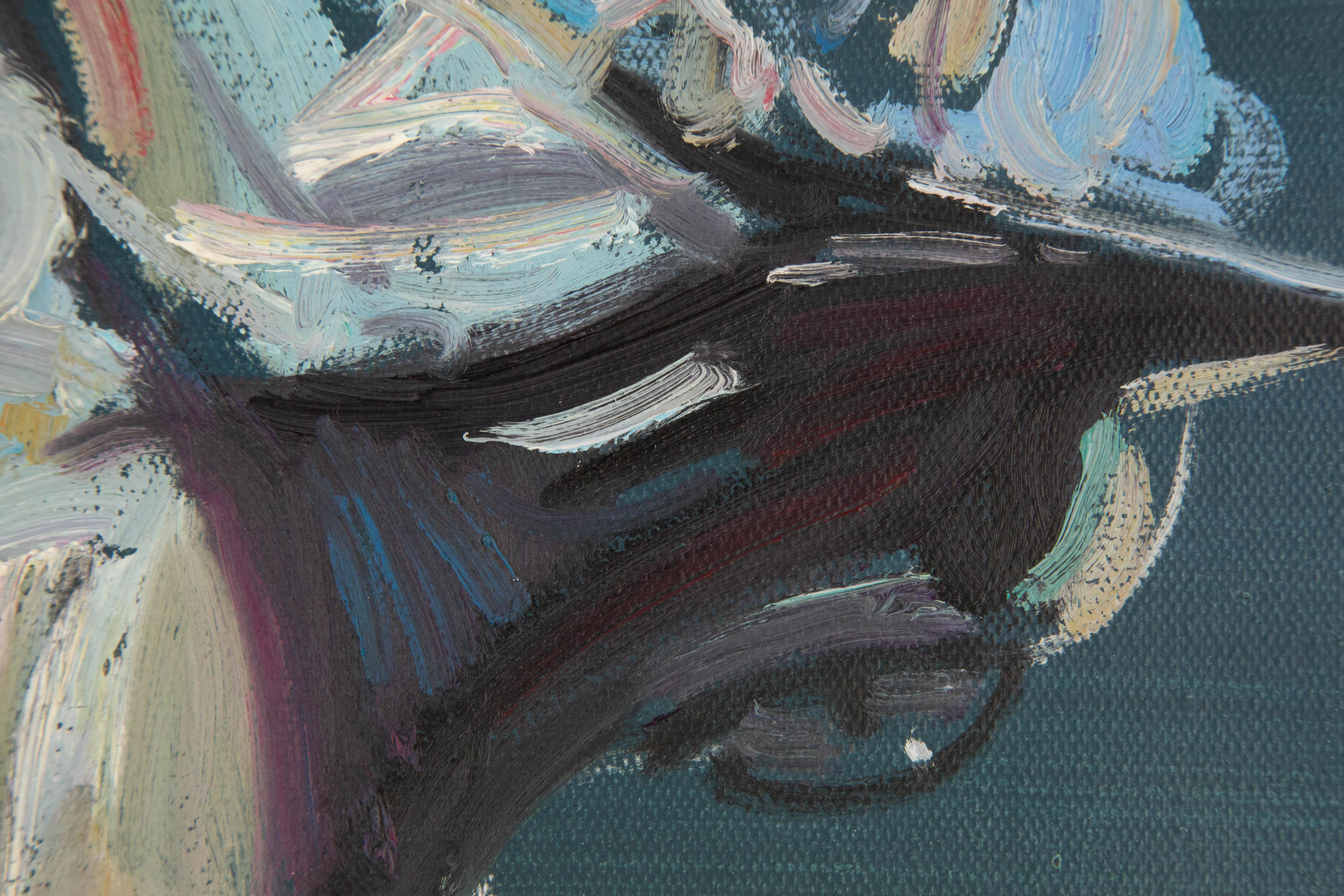 Zhuo Ii Animal Original Oil On Canvas 