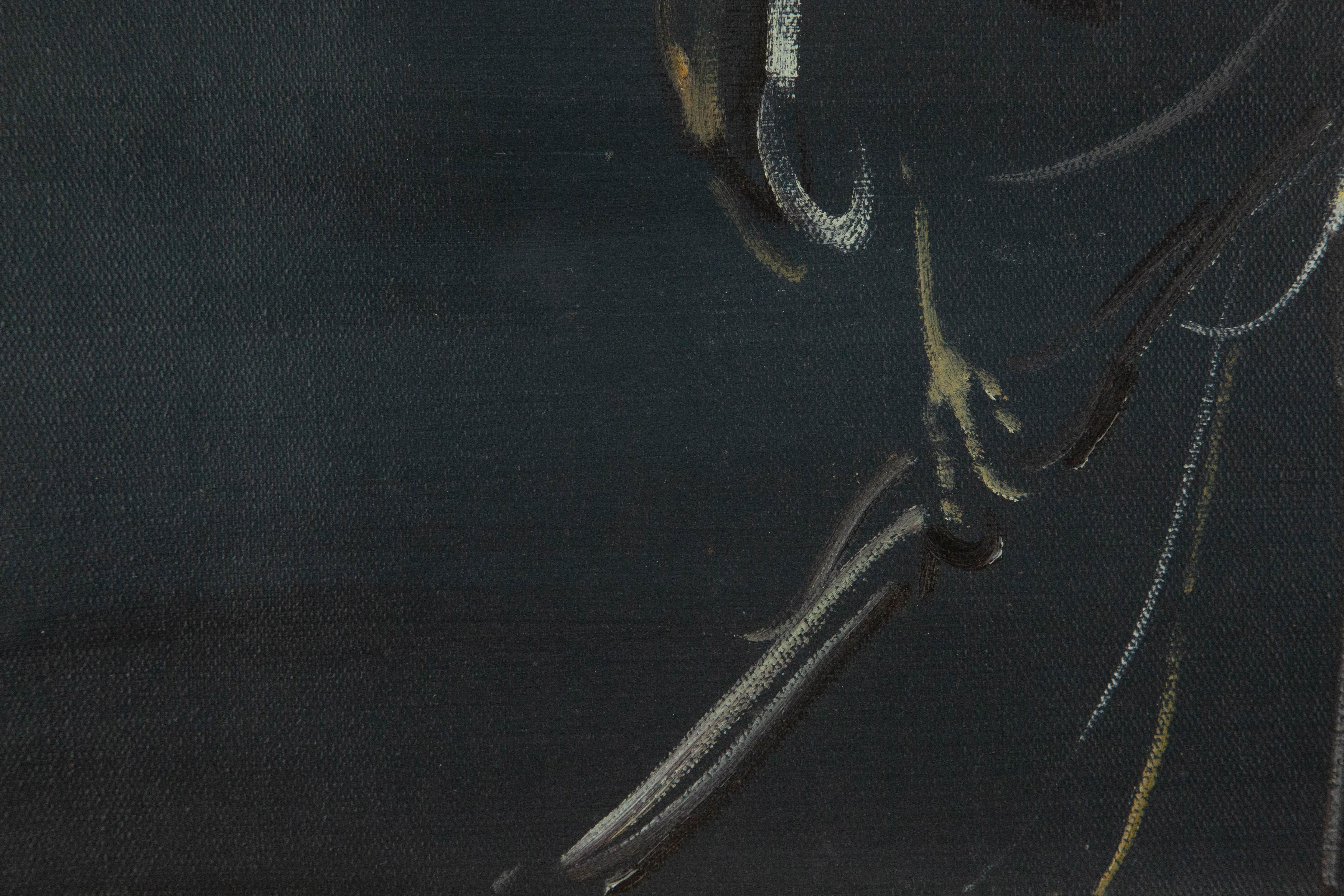 Zhuo Ii Animal Original Oil On Canvas 
