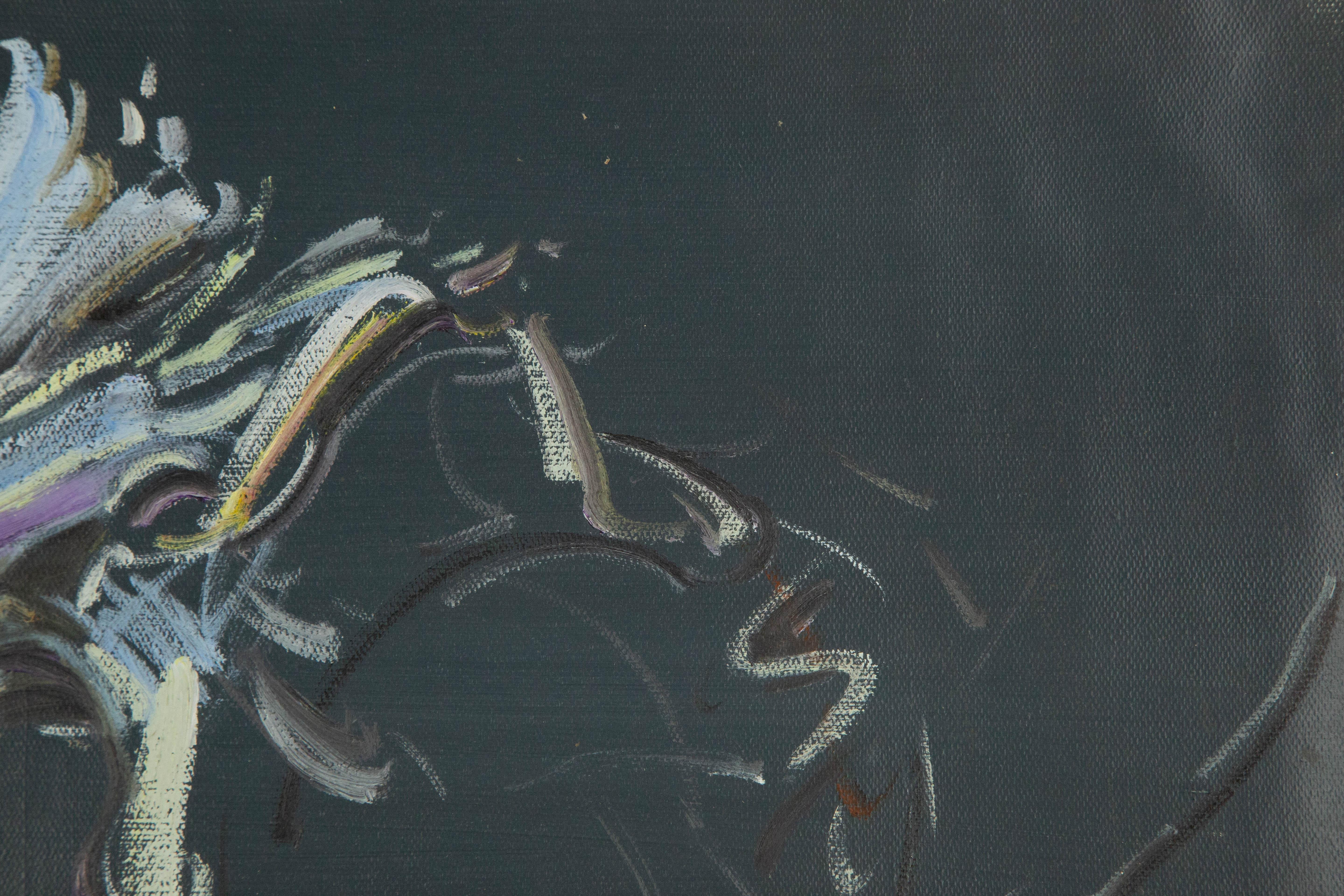 Zhuo Ii Animal Original Oil On Canvas 
