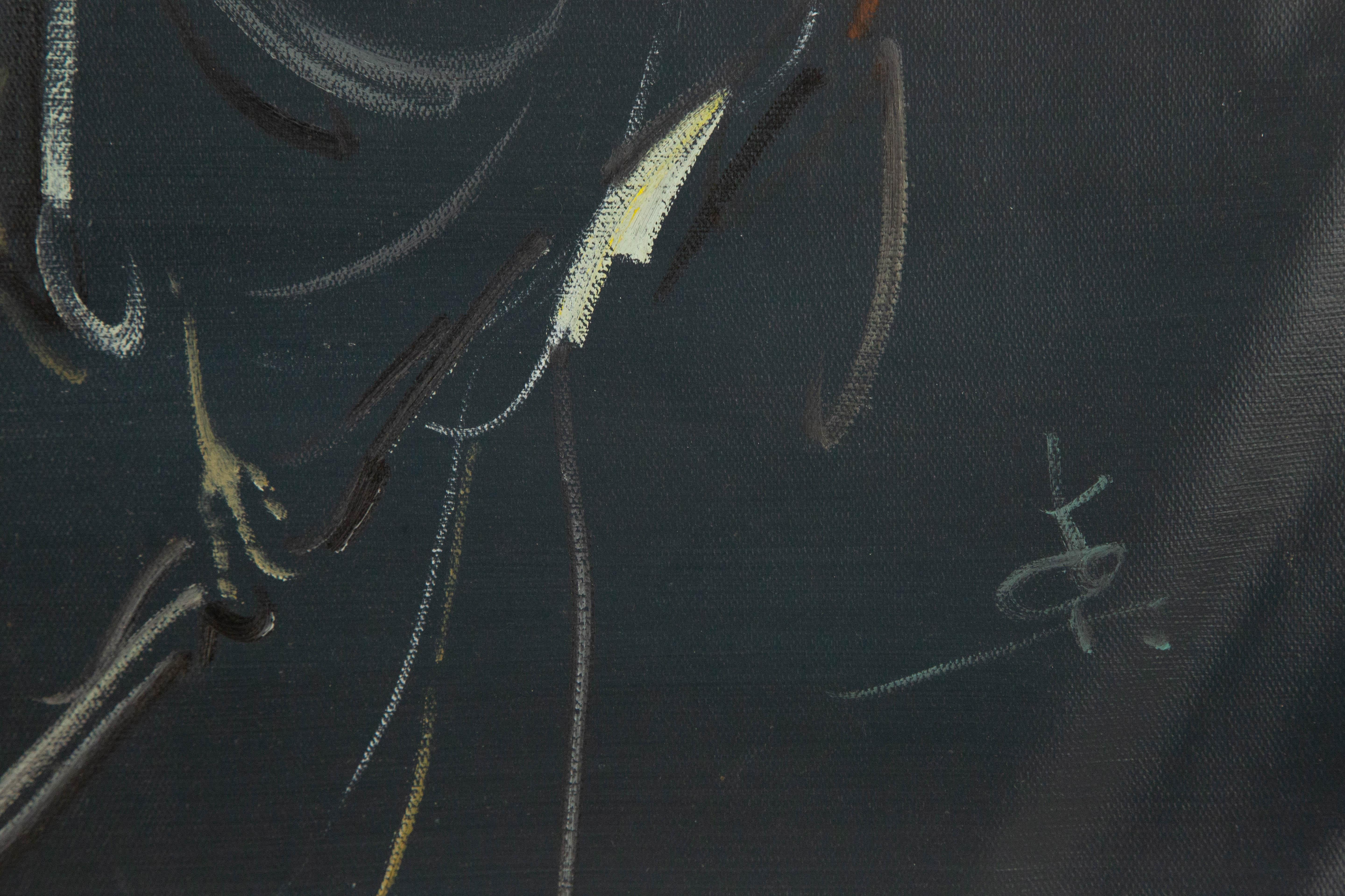 Zhuo Ii Animal Original Oil On Canvas 