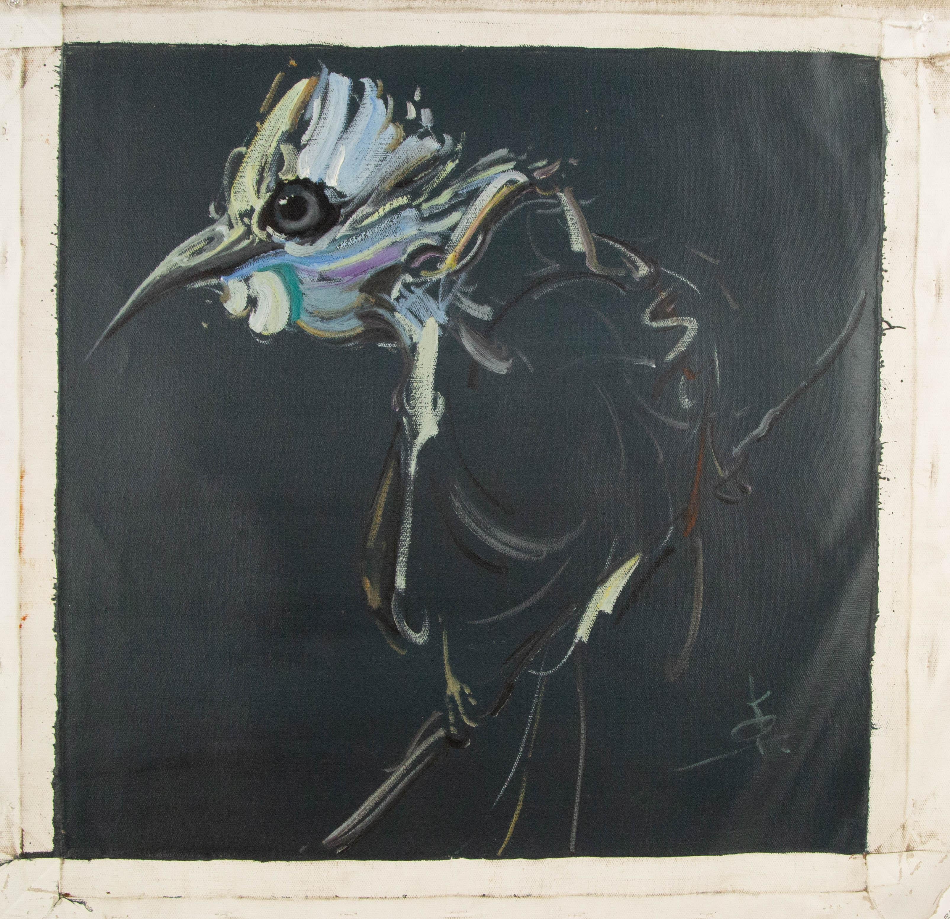 Zhuo Ii Animal Original Oil On Canvas 