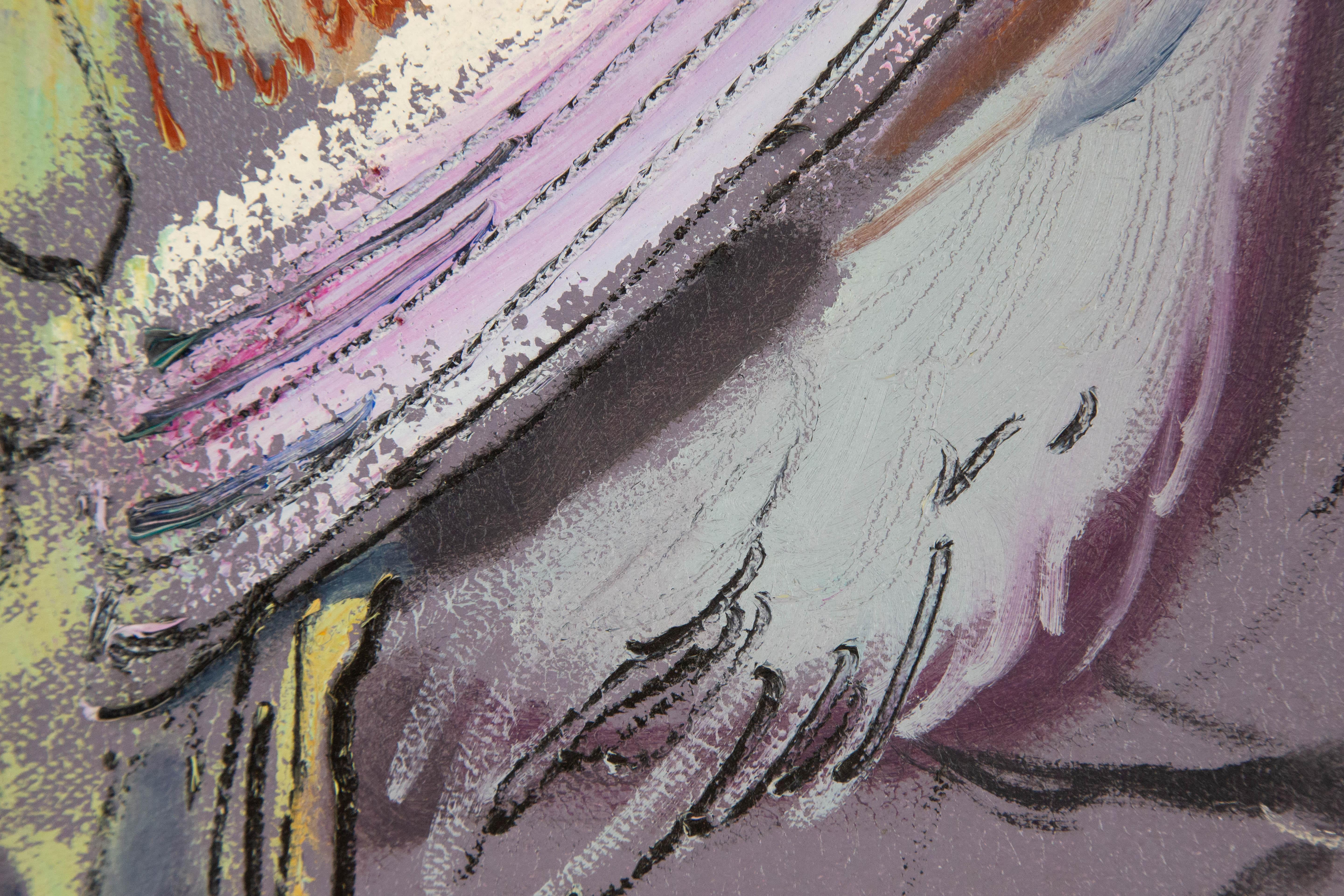 Zhuo Ii Animal Original Oil On Canvas 