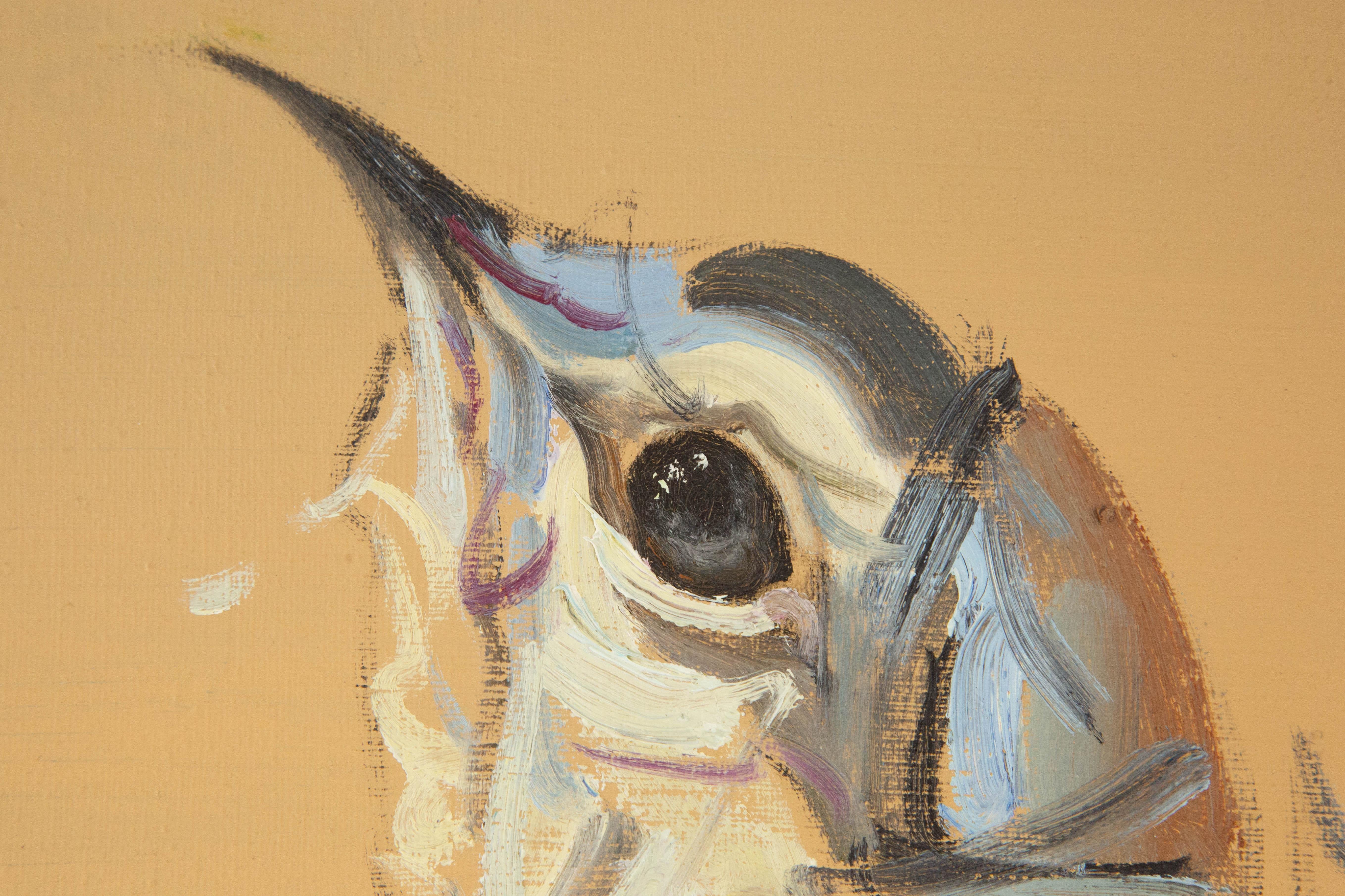 Zhuo Ii Animal Original Oil On Canvas 
