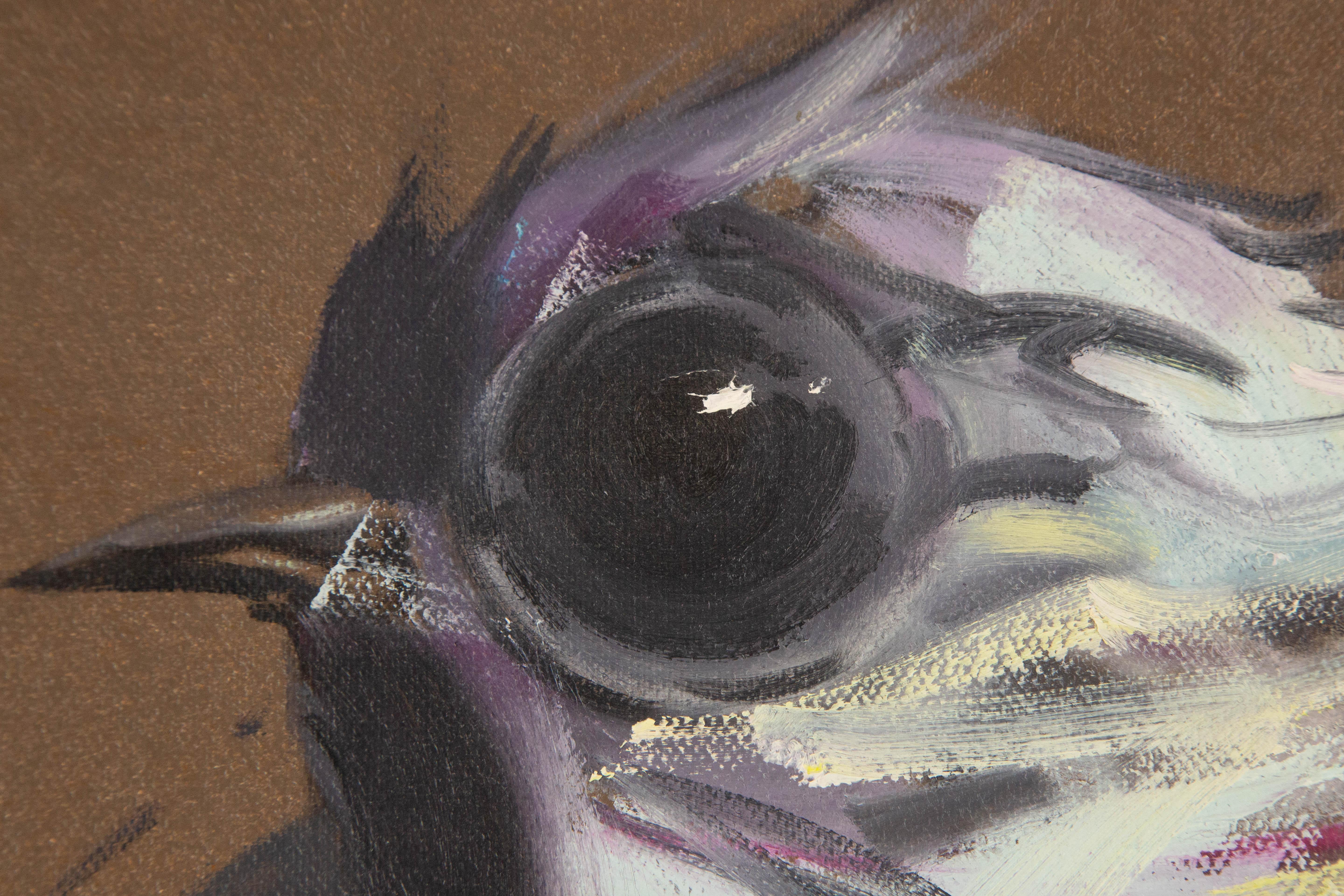 Zhuo Ii Animal Original Oil On Canvas 