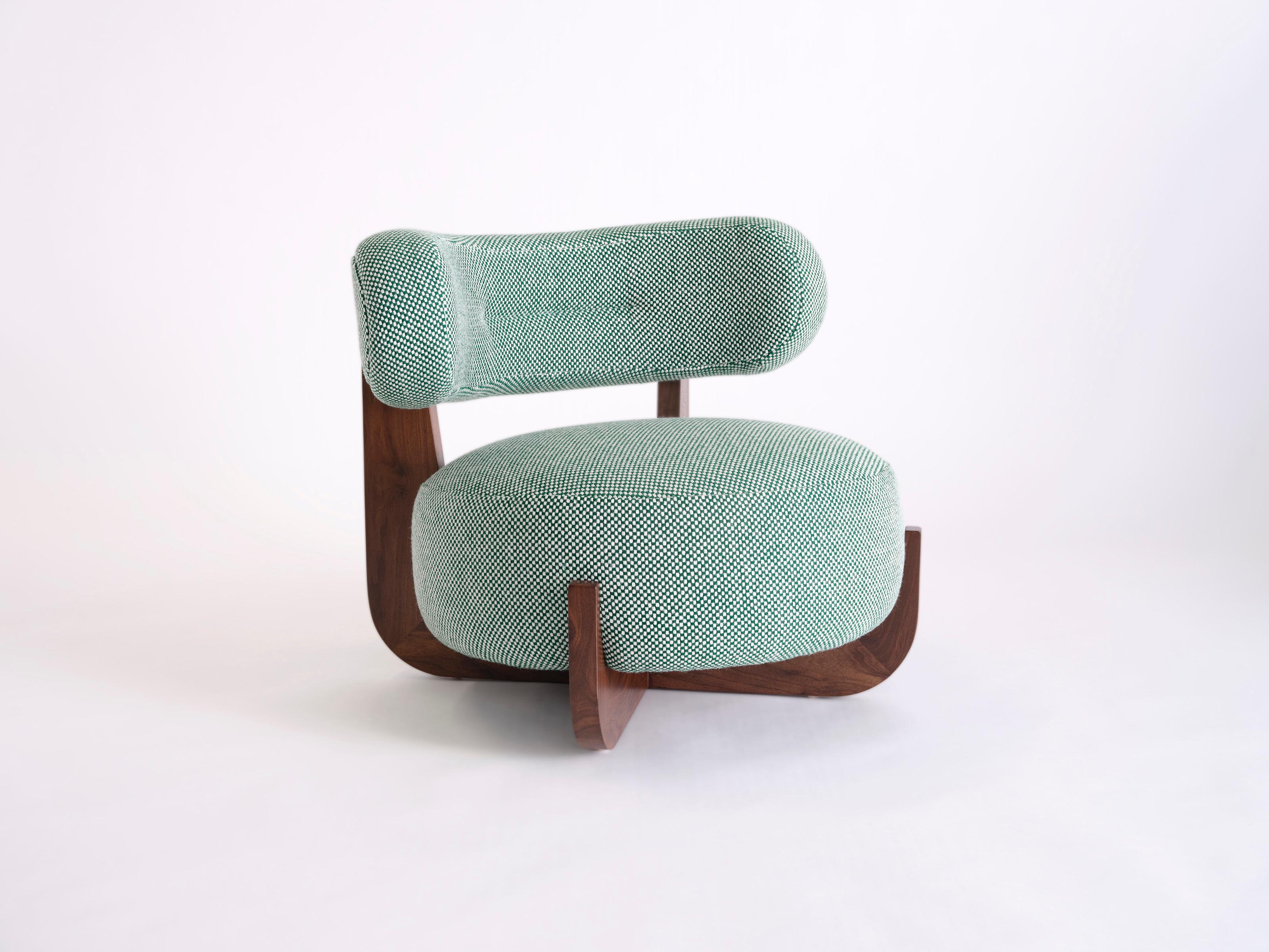 Ziba Lounge Chair von Phase Design (Polster) im Angebot