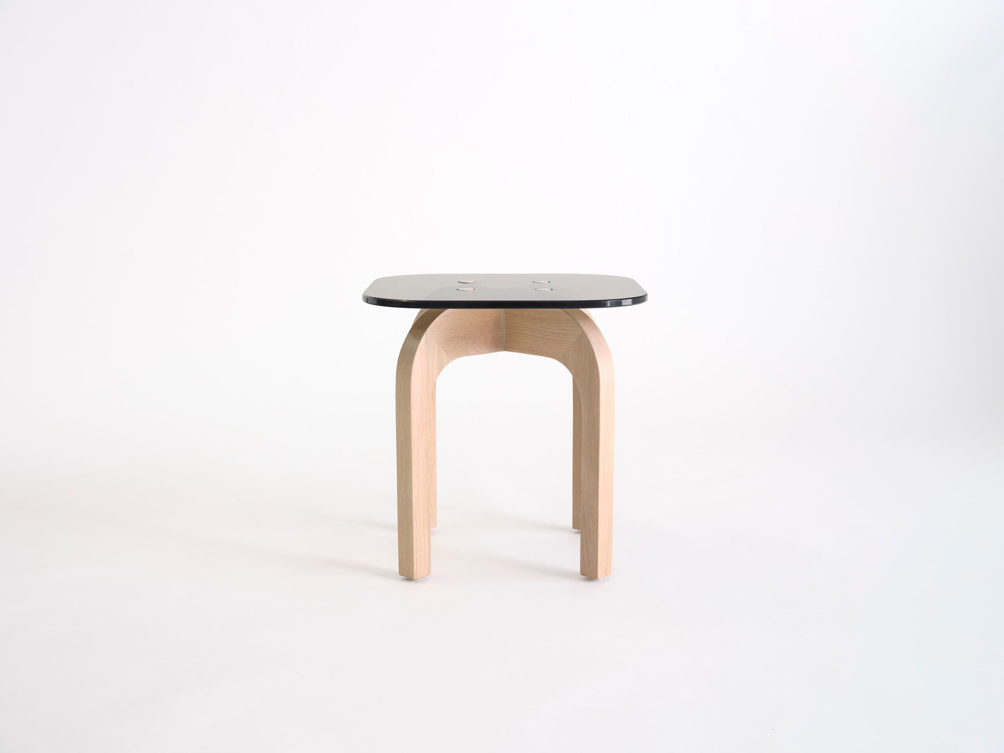 Ziba Beistelltisch von Phase Design (Glas) im Angebot