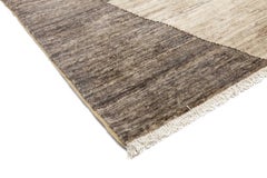 One of a Kind Traditional Hand-Knotted Area Rug, Sepia