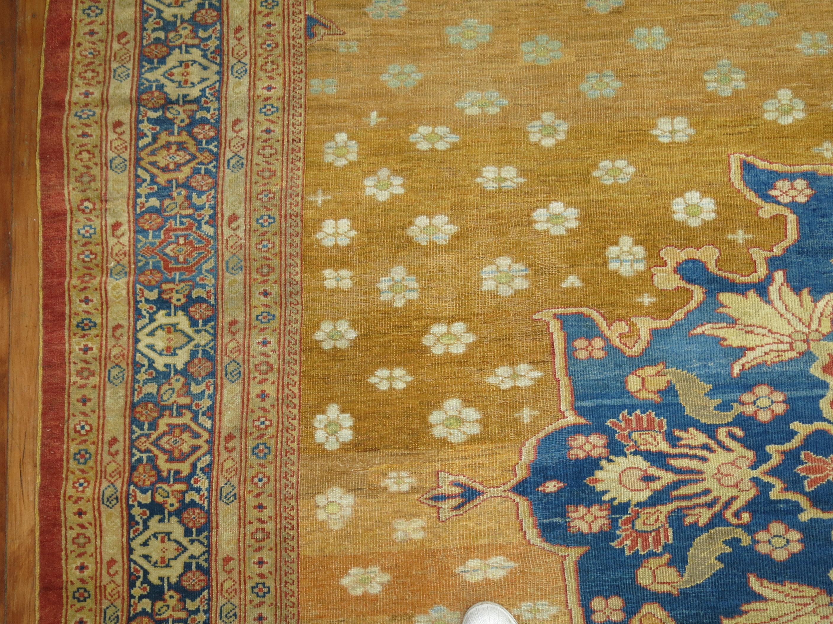 Wool Ziegler Mahal Rug For Sale