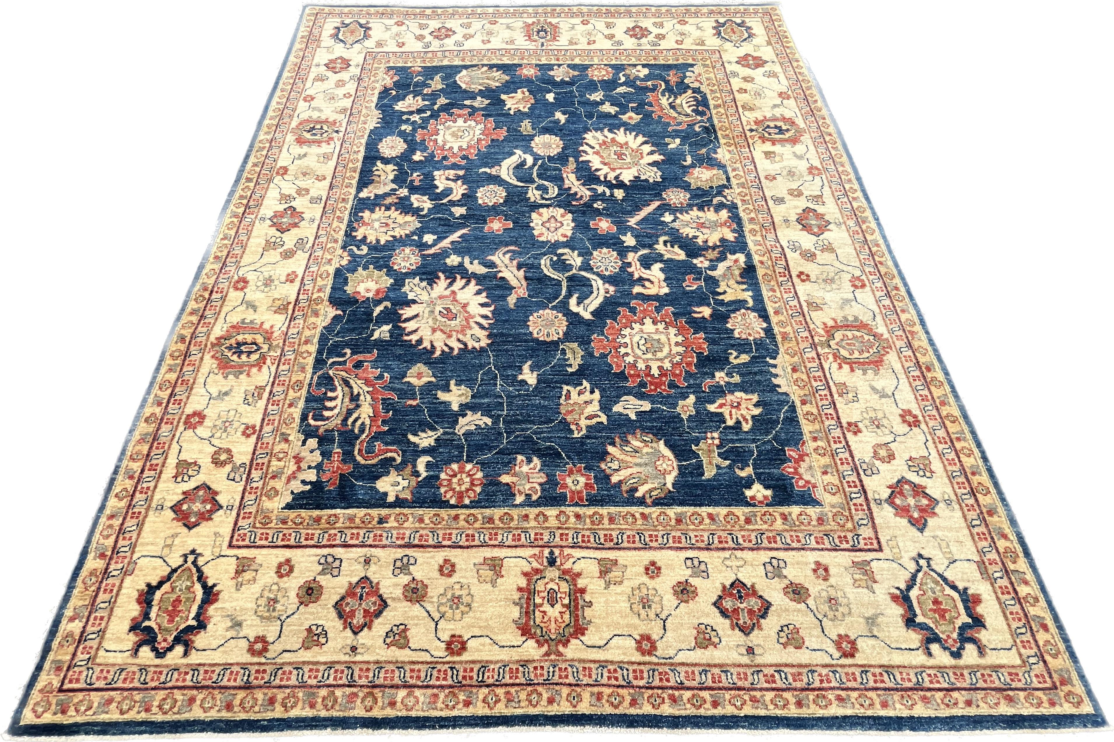 Oriental rugs  Ziegler
Ziegler Afghan handmade wool rug circa 1960.

19th century design rug, beautifully made using a fine weave and delicate pattern.
This is a Ziegler rug, of a rare and timeless style. Very low cut hairs give you different shades