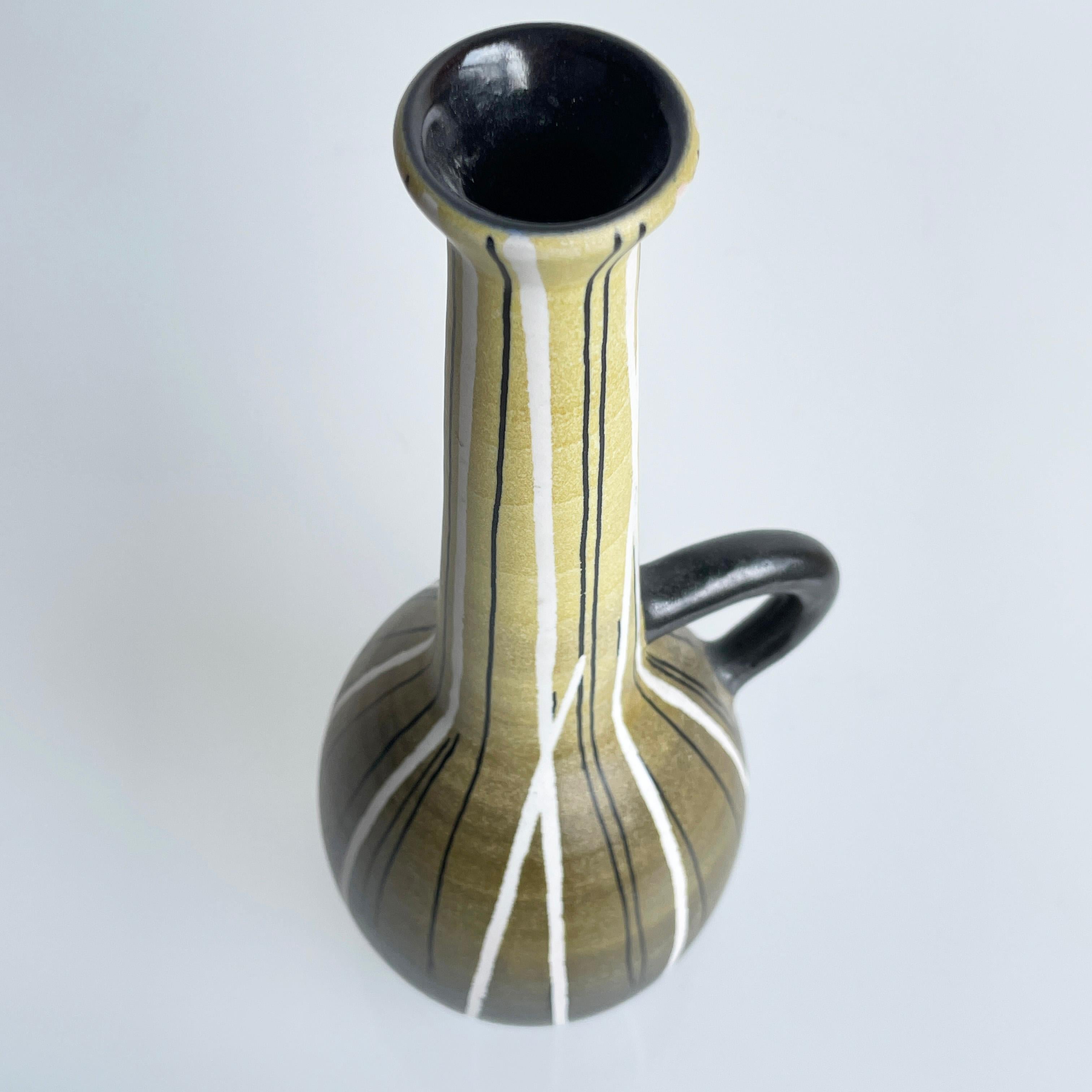 Vase Keramik Ziegler Schaffhausen des années 1950 en vente 4