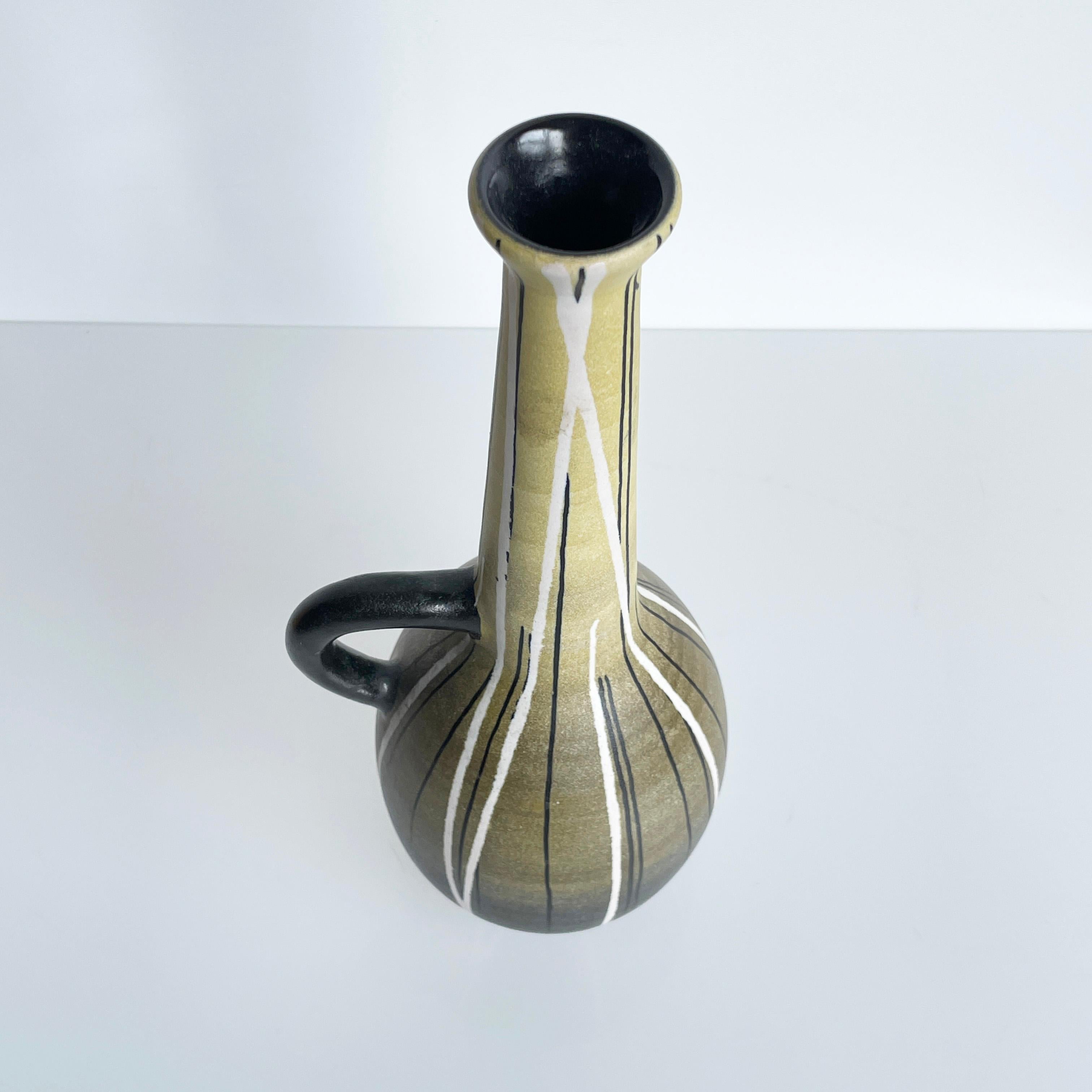 Vase Keramik Ziegler Schaffhausen des années 1950 en vente 6