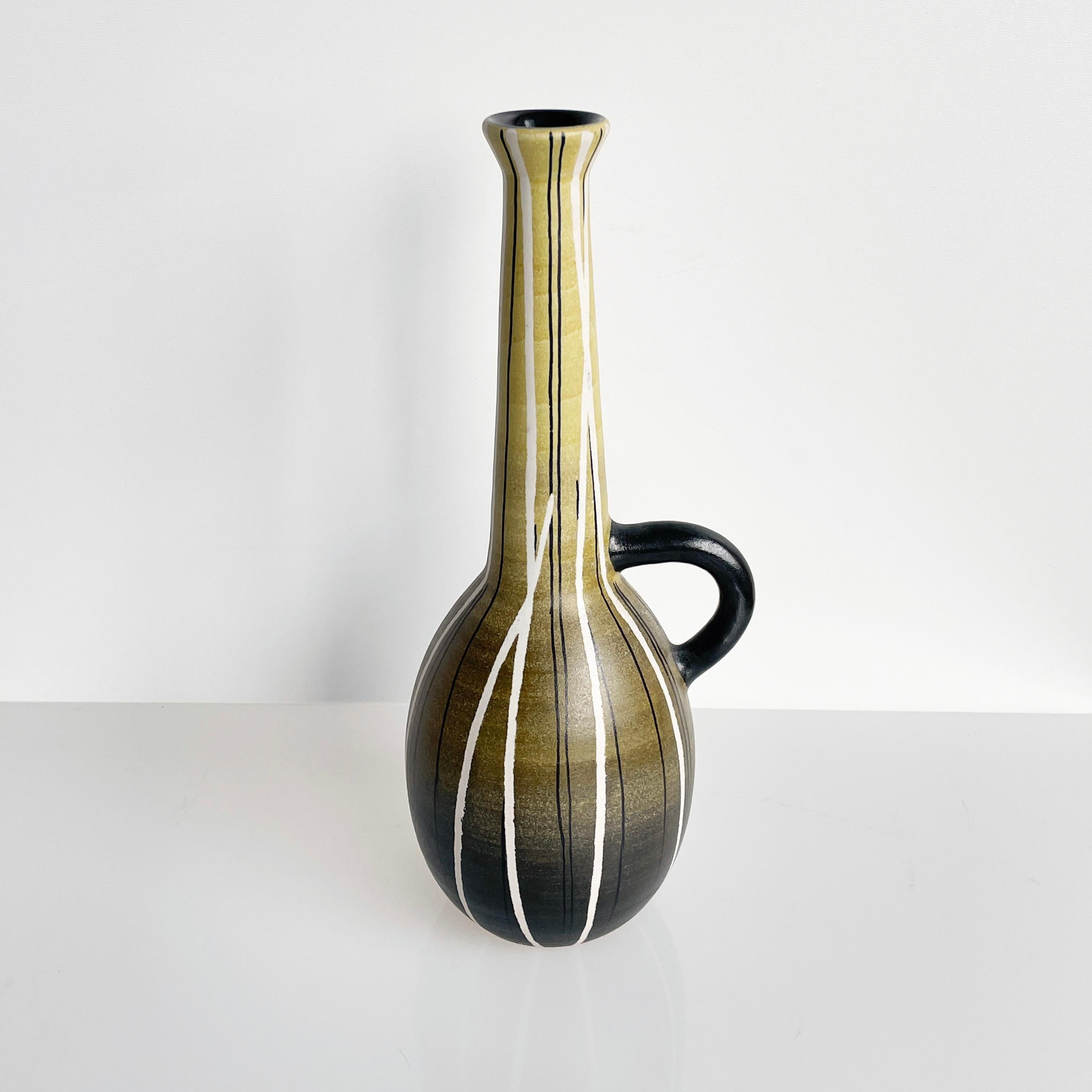 Vase Keramik Ziegler Schaffhausen des années 1950 Bon état - En vente à Bern, CH