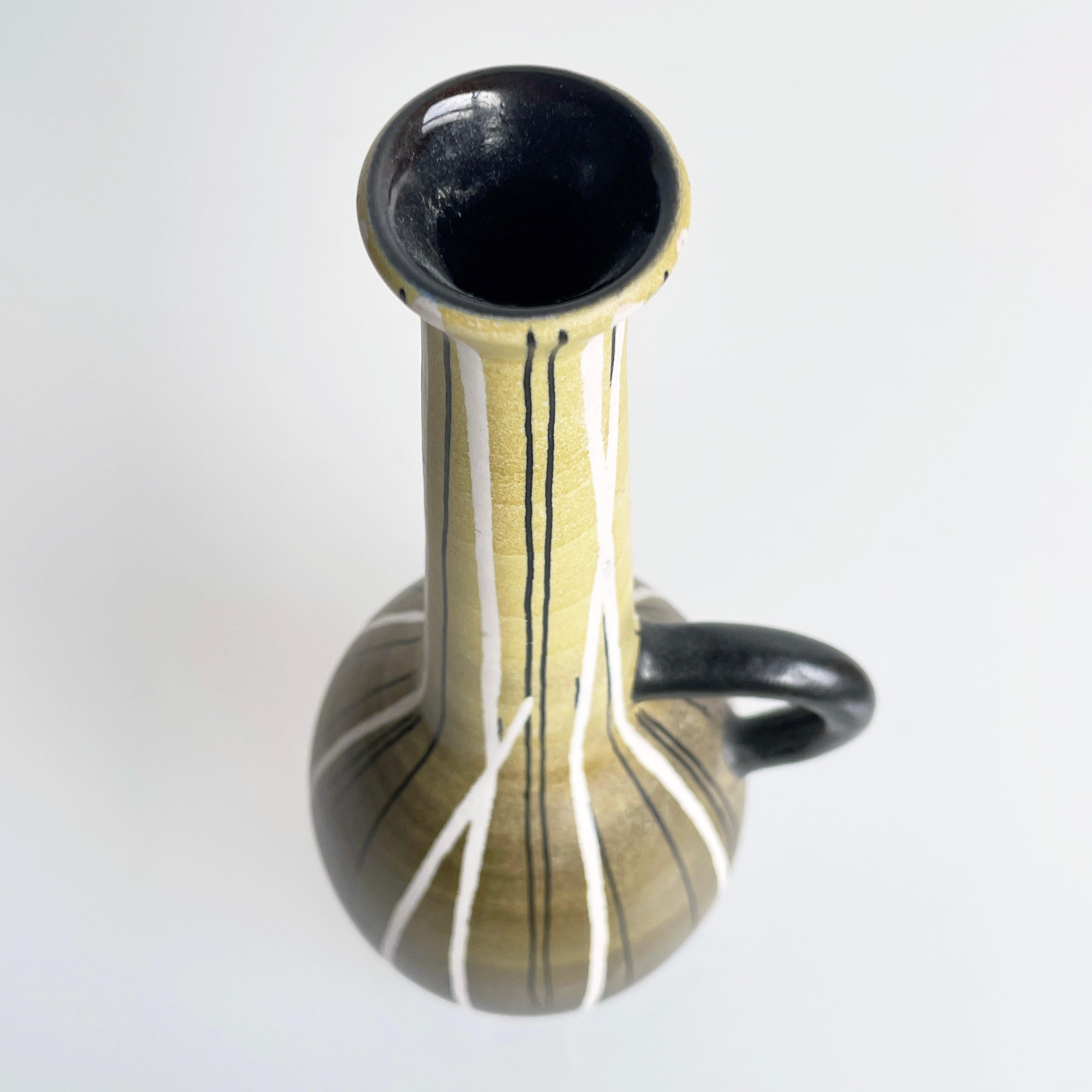 Milieu du XXe siècle Vase Keramik Ziegler Schaffhausen des années 1950 en vente