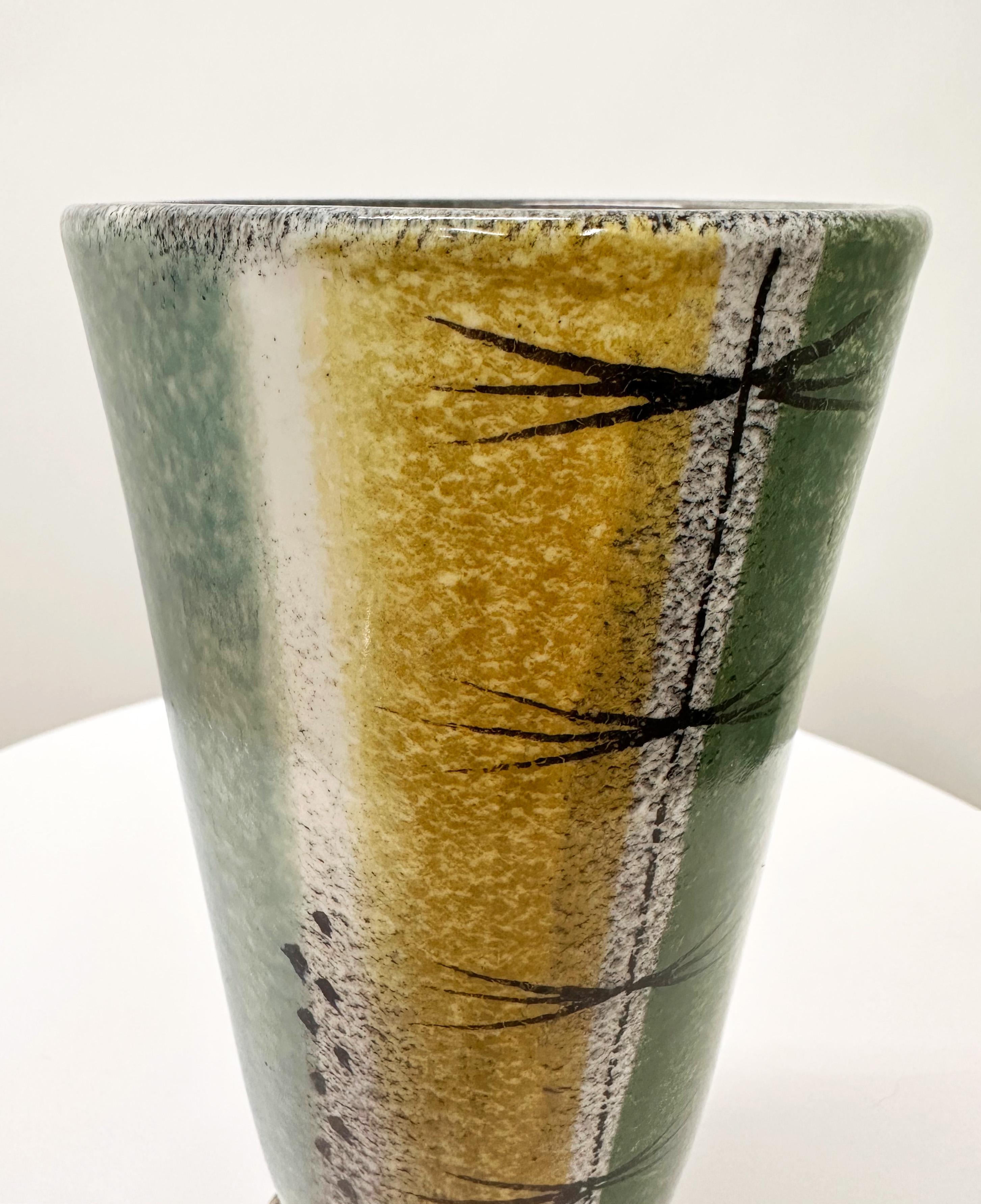 Ziegler Schaffhausen Vase Attributed to Gustav Spörri, Switzerland, 1950s For Sale 3