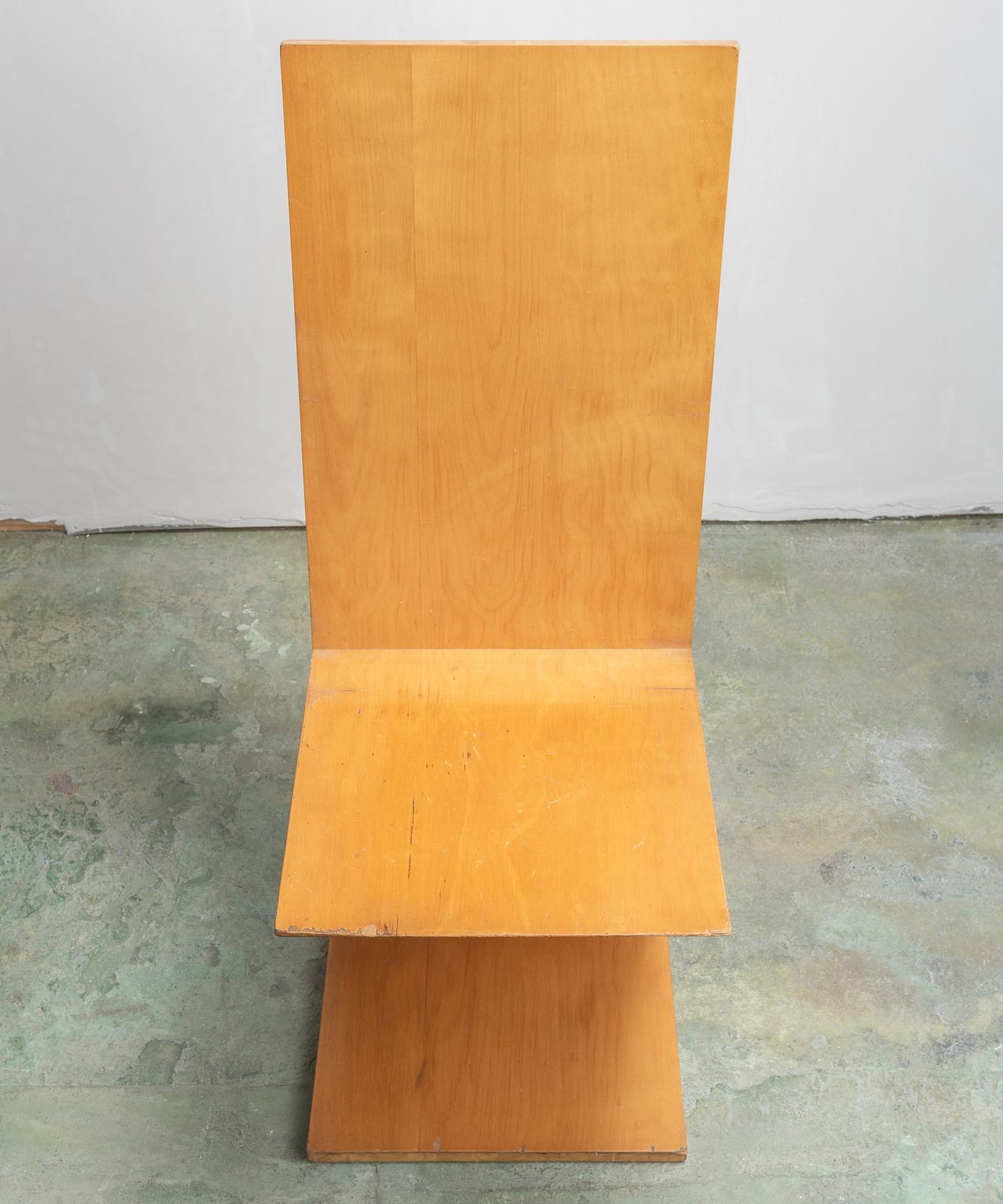 20th Century Zig Zag Chair by Gerrit Rietveld