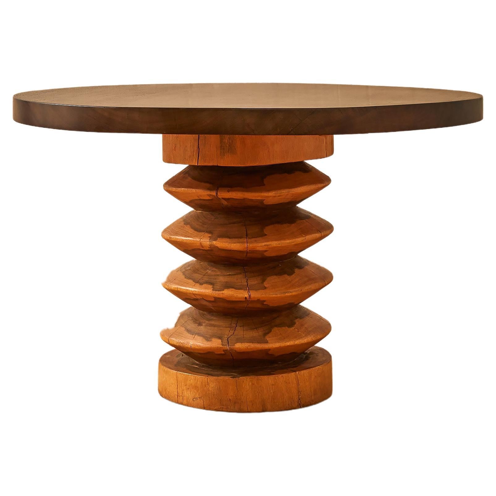 Zig Zag Dining Table by Tucker Robbins For Sale