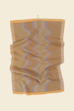 Zig Zag Kitchen Towel in Yellow (set of 2)