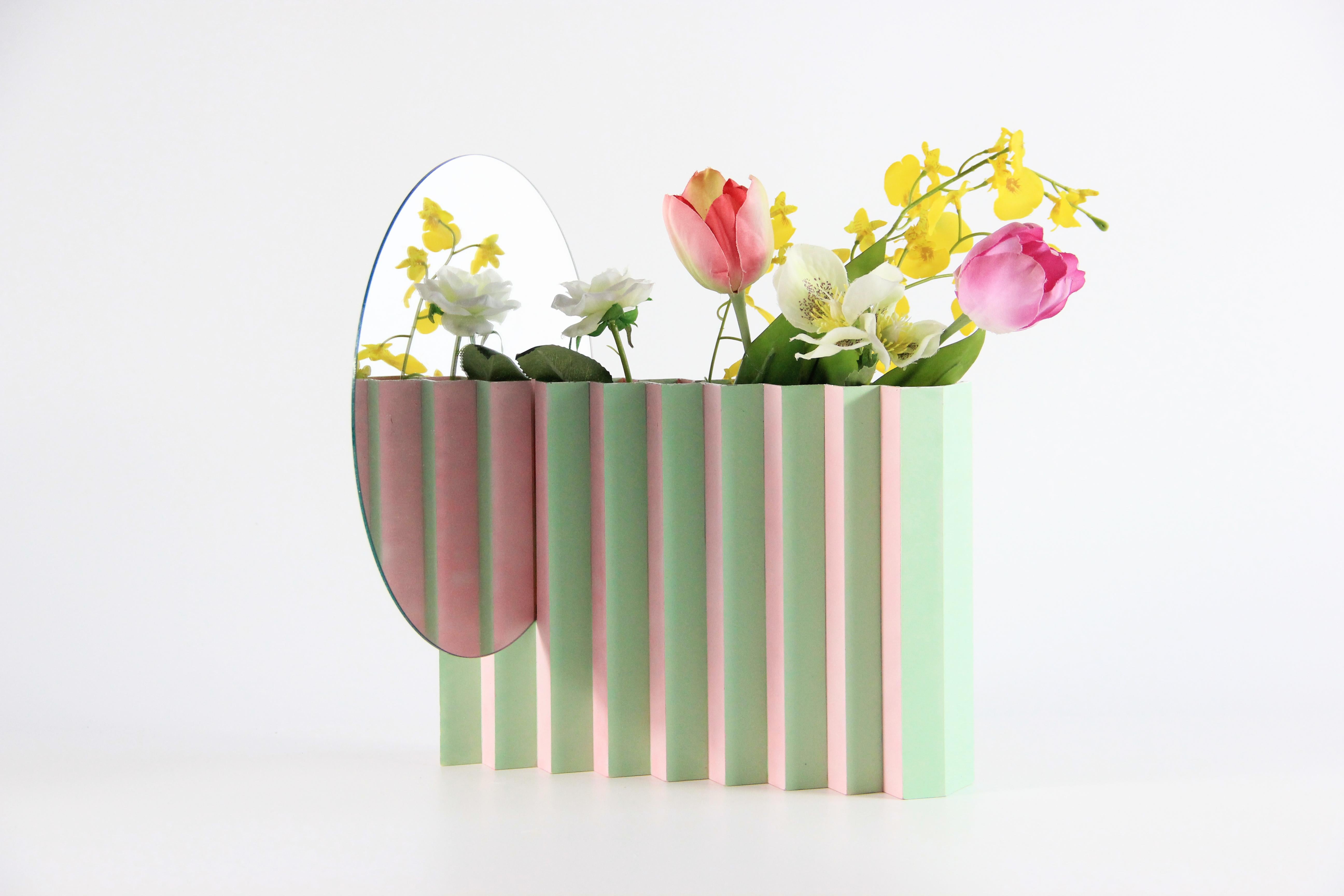 American Zig/Zag Mirror Green For Sale