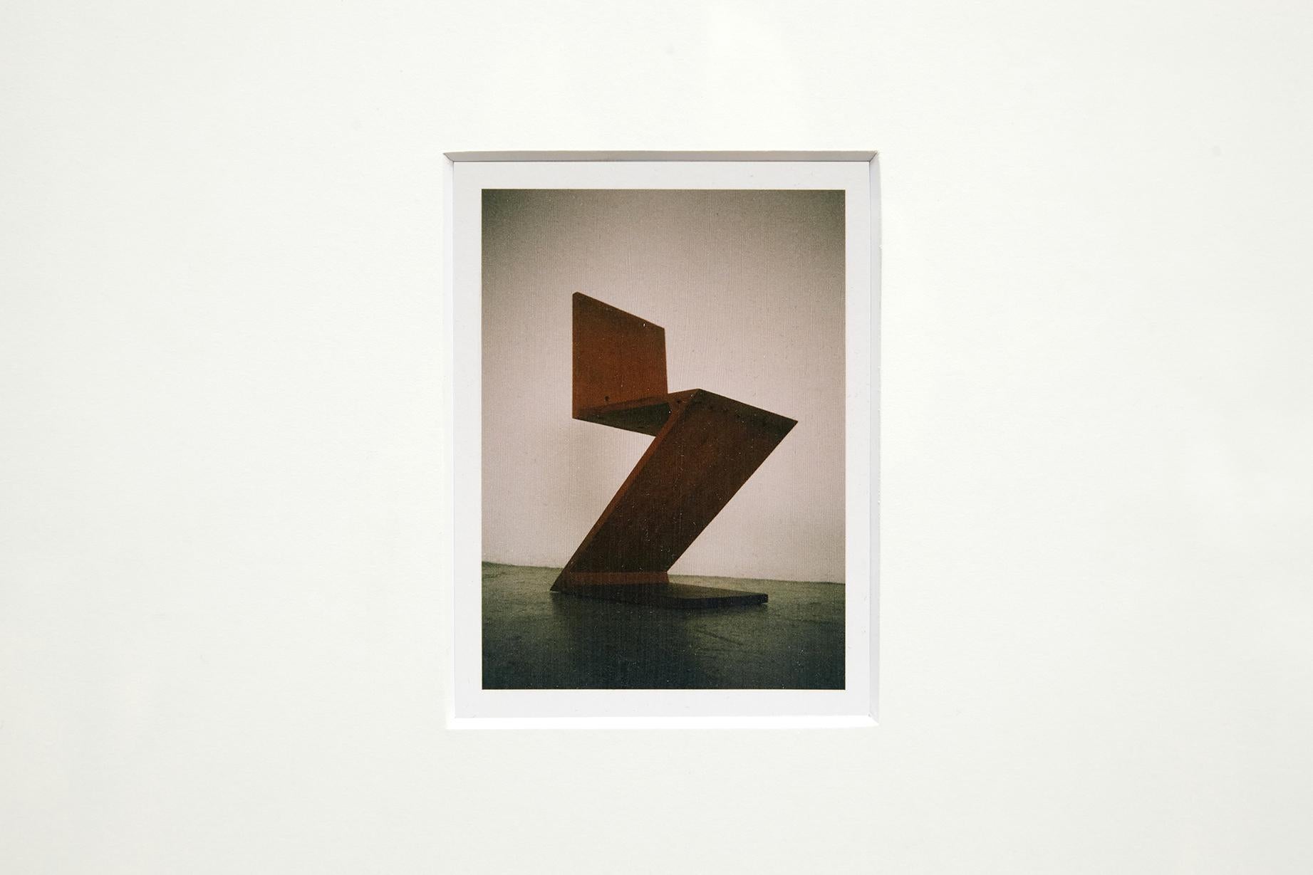 Modern Zig Zag Radiance: Color Photography from 'Sit Z' Collection by David Urbano For Sale