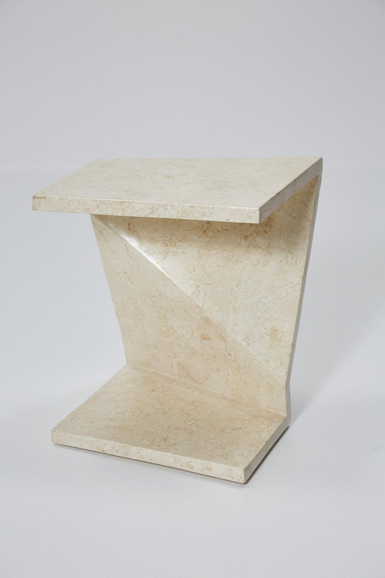 Zig Zag Coffee Table - Zig Zag Side Tables or Coffee Table in Tessellated White ... / 63 x 63 cm x 48cm (25in x 25in x 19in) weight: