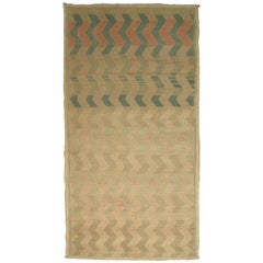 Zig Zag Vintage Turkish Deco Rug