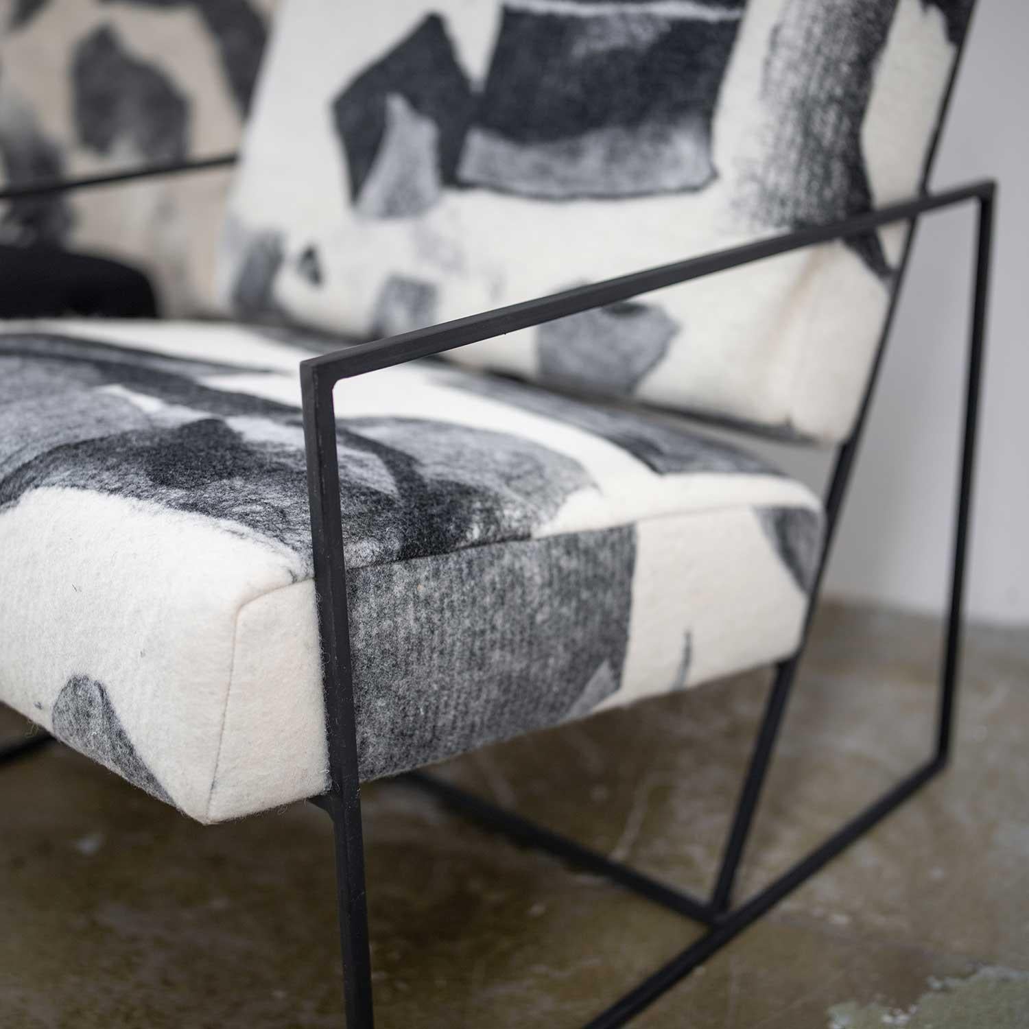 Organic Modern Ziggy Chair by JG Switzer For Sale
