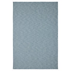 Zigra 8x10ft blau 100% PP Vintage Chevron Design Luxus handgewebten Teppich
