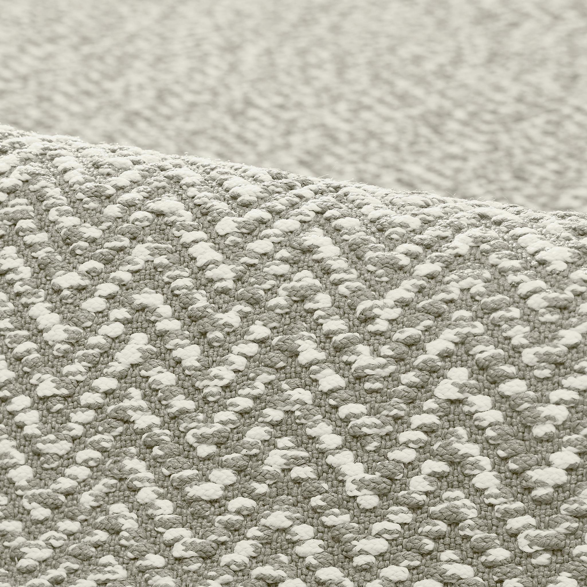 Zigra 8x10ft grau 100% PP Vintage Chevron Design Luxus handgewebten Teppich im Zustand „Neu“ im Angebot in New York, NY