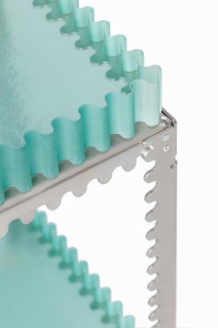 Zigue-Vague Rectangular Side Table (Double)