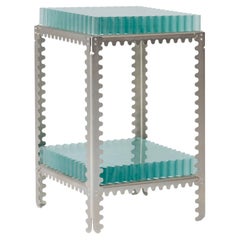 Zigue-Vague Rectangular Side Table (Double)