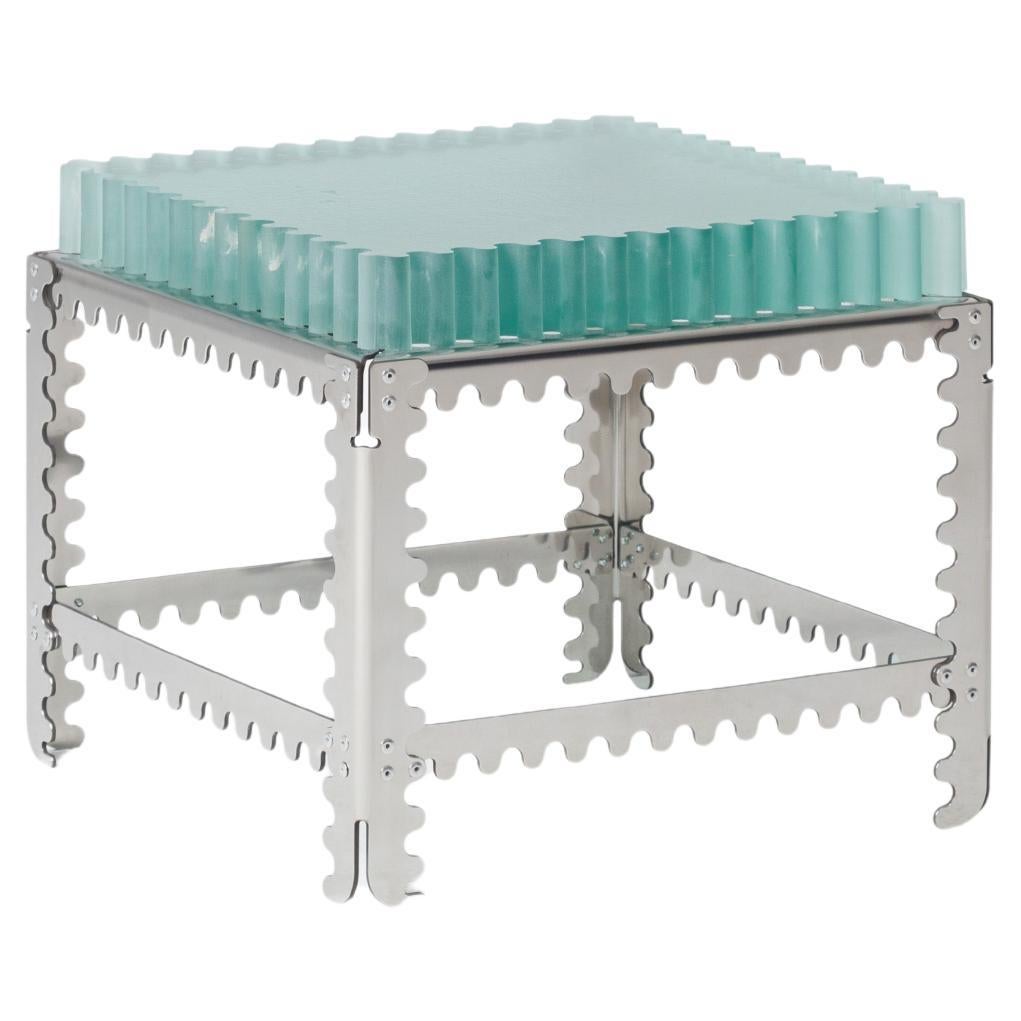 Zigue-Vague Rectangular Side Table (Low)