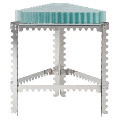 Zigue-Vague Triangular Side Table (Low)