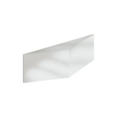 Miroir en aluminium "Zigzag