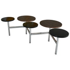 Table basse ou meuble d'appoint en zigzag