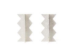 Zigzag Earrings in Sterling Silver 925 by Alejandra Campos Taylor