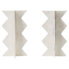 Zigzag Earrings in Sterling Silver 925 by Alejandra Campos Taylor