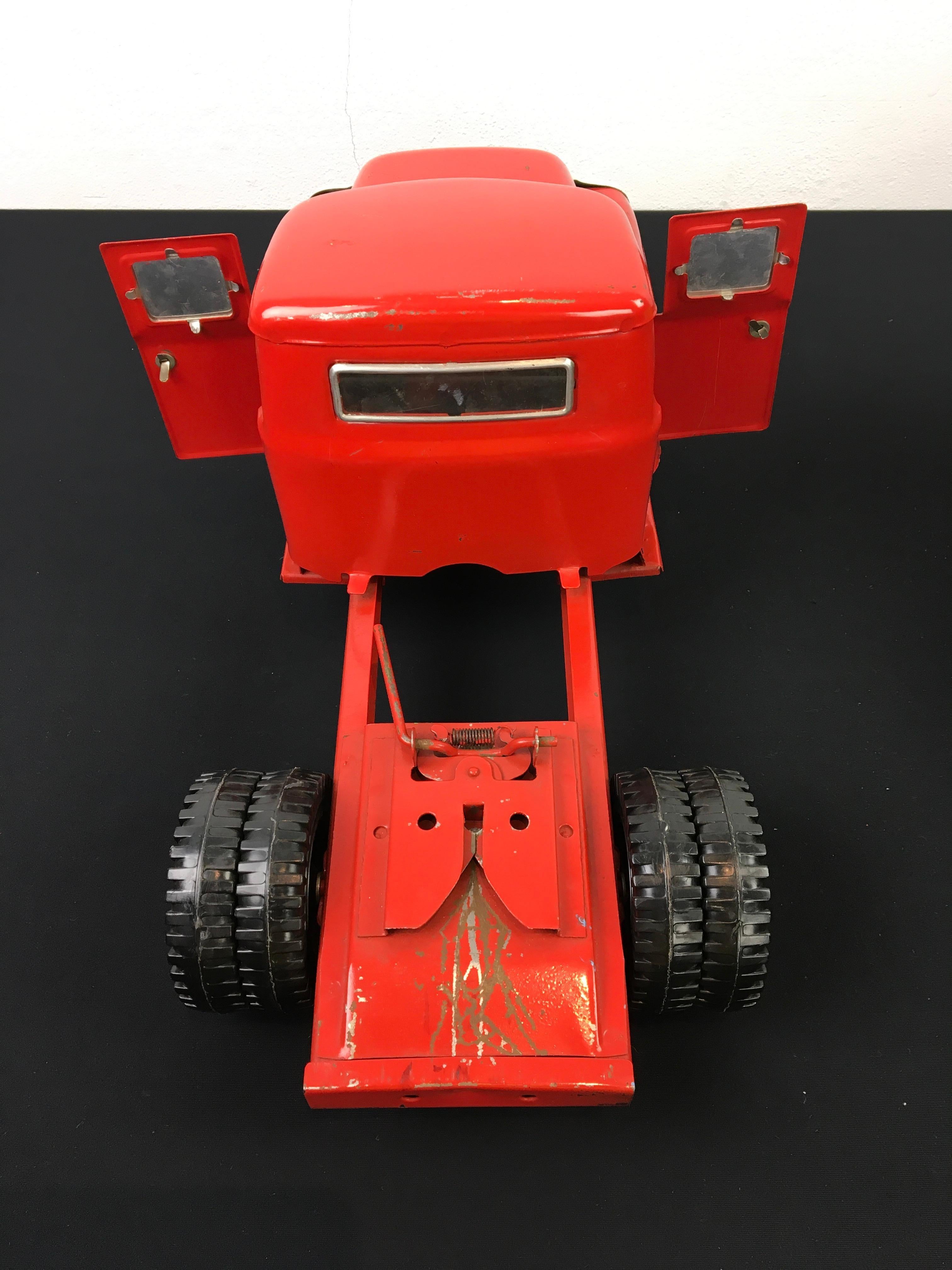 ZIL, Semi-Trailer-Auto-Spielzeug, 1980er-Jahre (Metall) im Angebot
