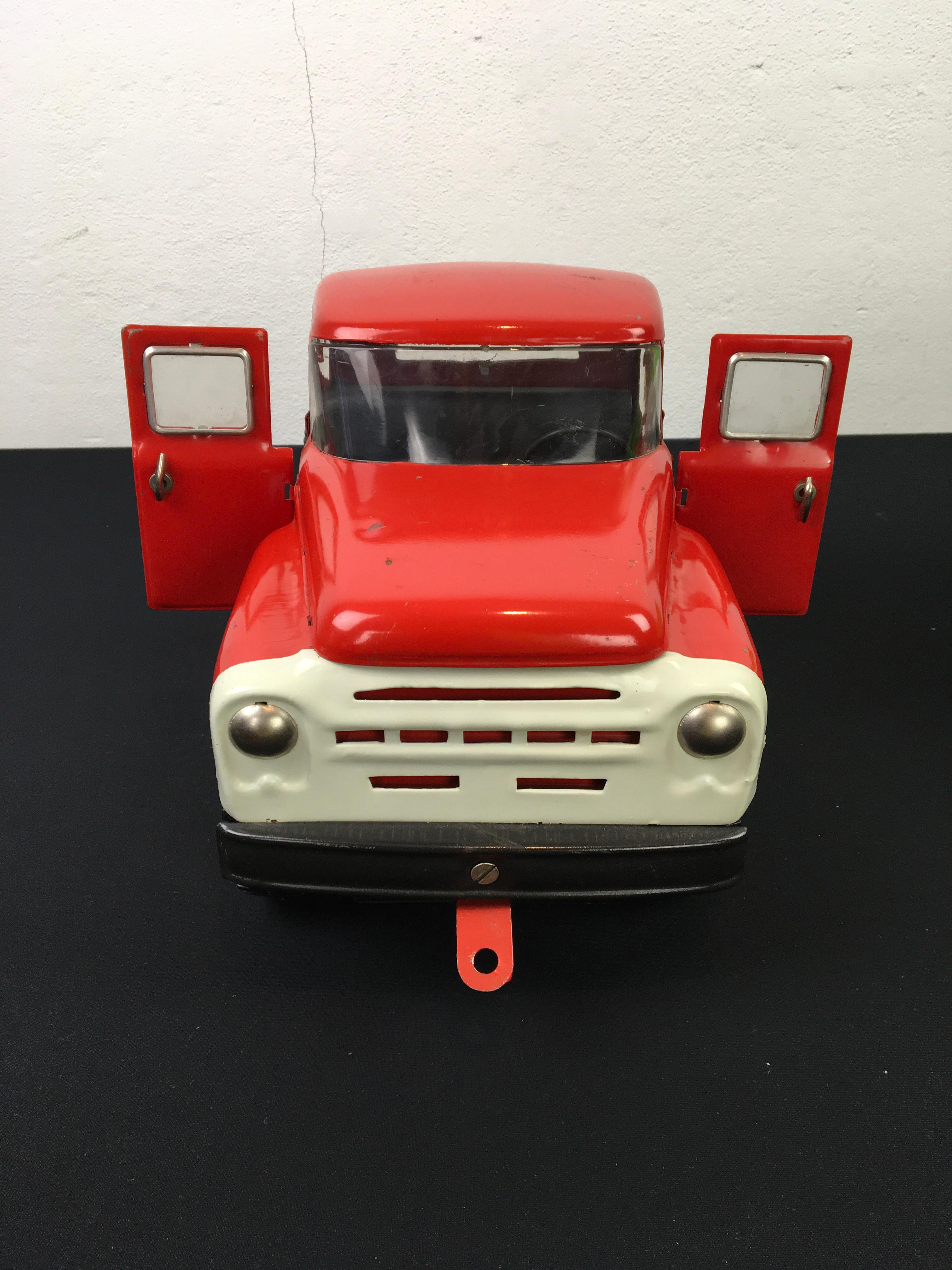 ZIL, Semi-Trailer-Auto-Spielzeug, 1980er-Jahre (Industriell) im Angebot