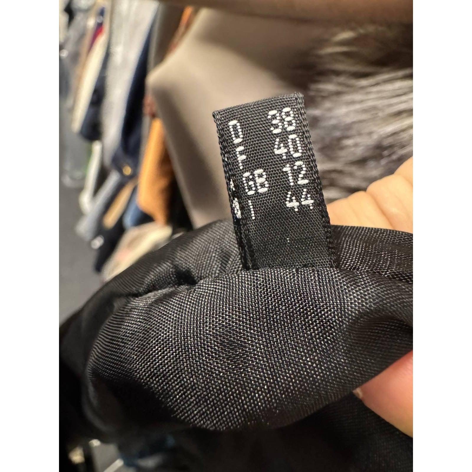 Zilli Grey Coat with Detachable Fur Trim - Size L en vente 1