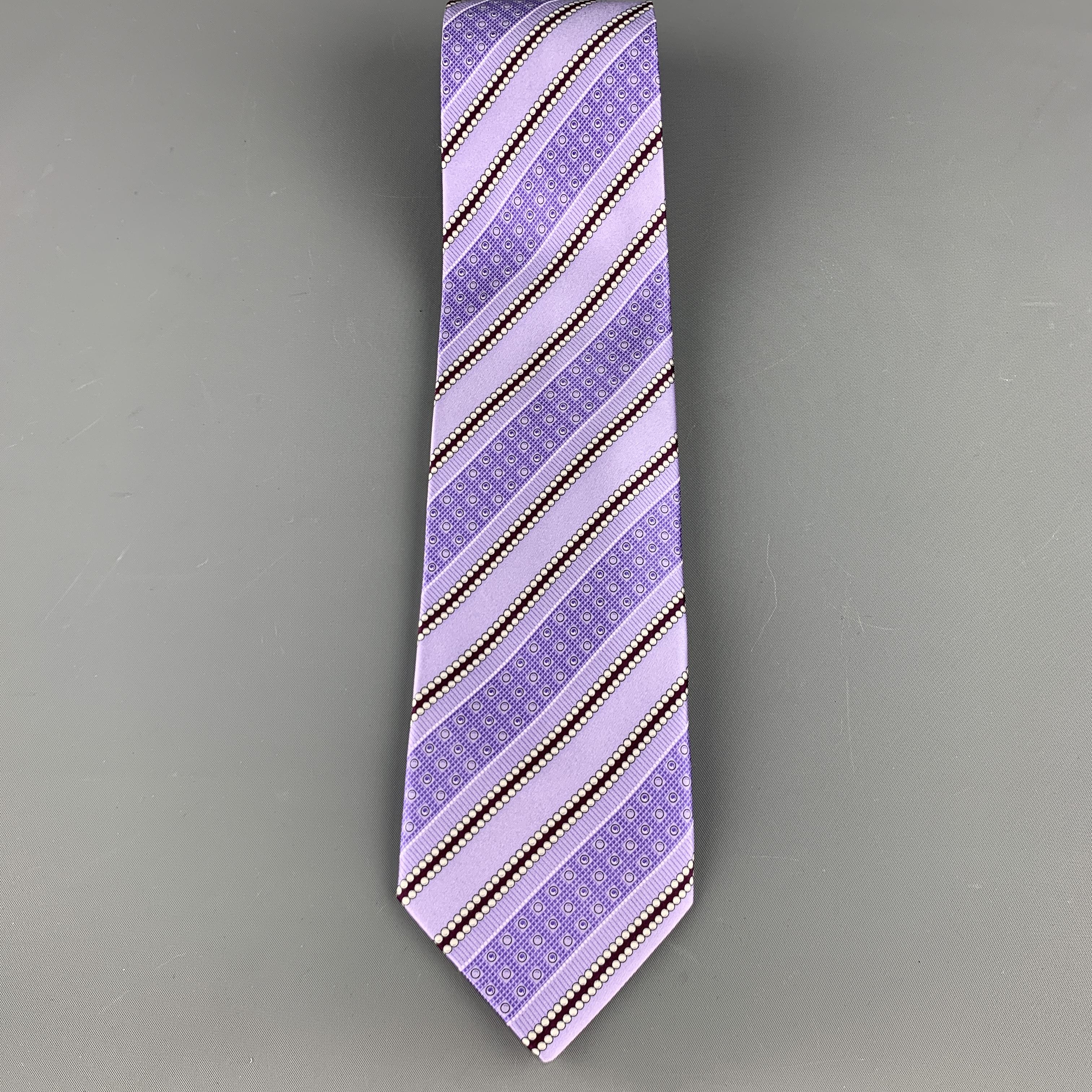 lavender tie and pocket square