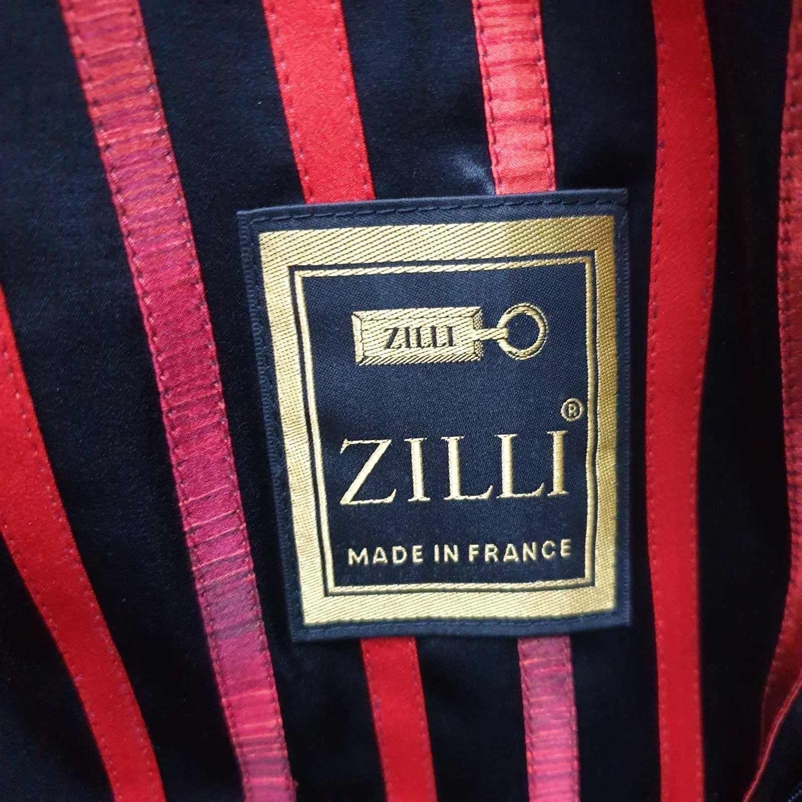 Zilli Nerz gefütterter Ledermantel - Größe 64 / XXL im Zustand „Hervorragend“ im Angebot in Krakow, PL