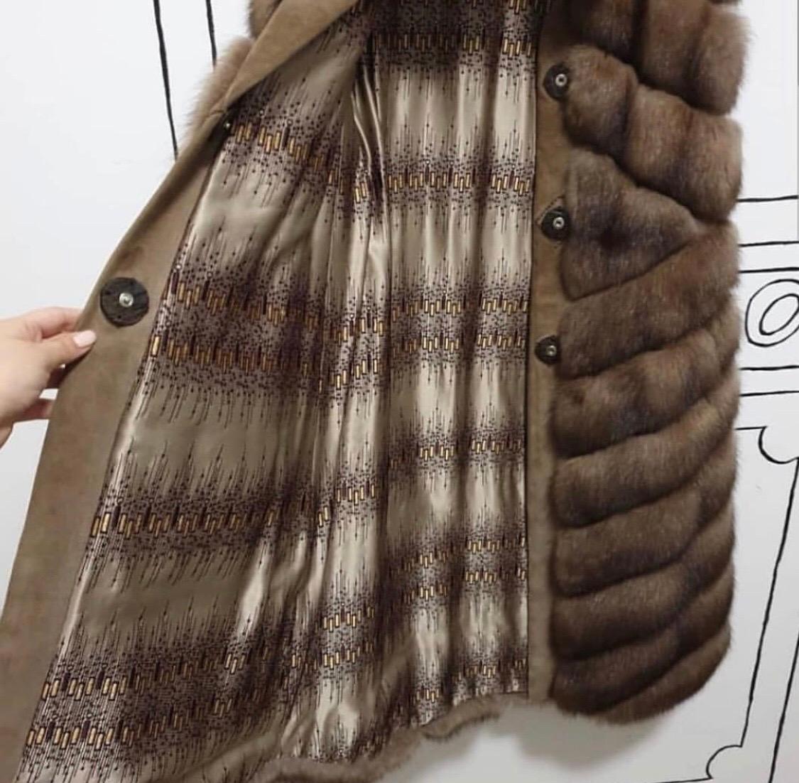 Zilli Sable Fur Sleeveless Coat

Unique and rare collector’ item. 

Gorgeouse sable fur.

Size S

Retail price: 50 000 euros

For buyers from EU we can provide shipping from Poland. Please demand if you need.

