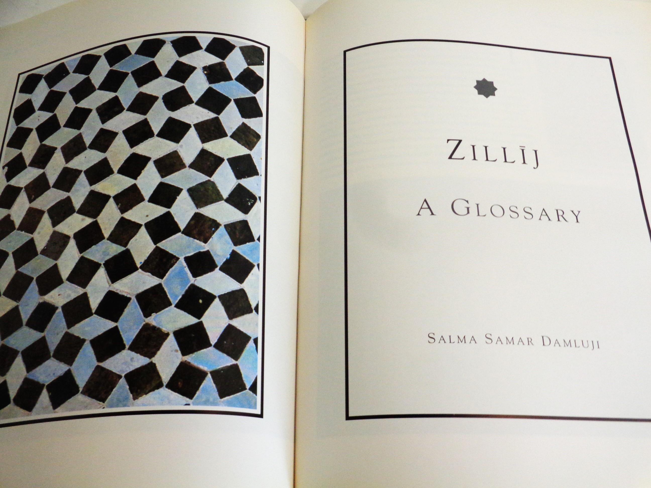 Zillij: The Art of Moroccan Ceramics - Damluji & Hedgecoe - 1992 Garnet  5