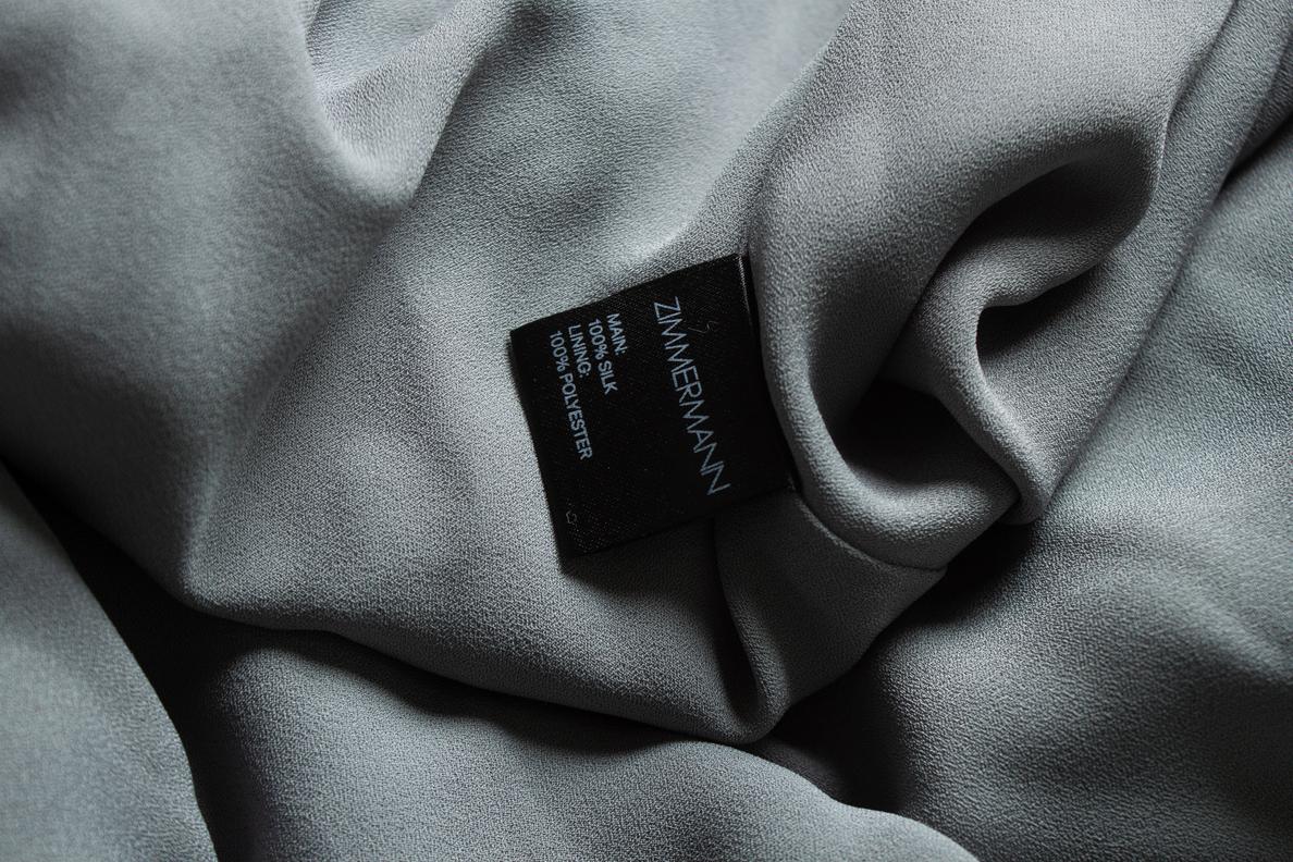 Zimmermann, asymmetric one shoulder silk dress In New Condition In AMSTERDAM, NL