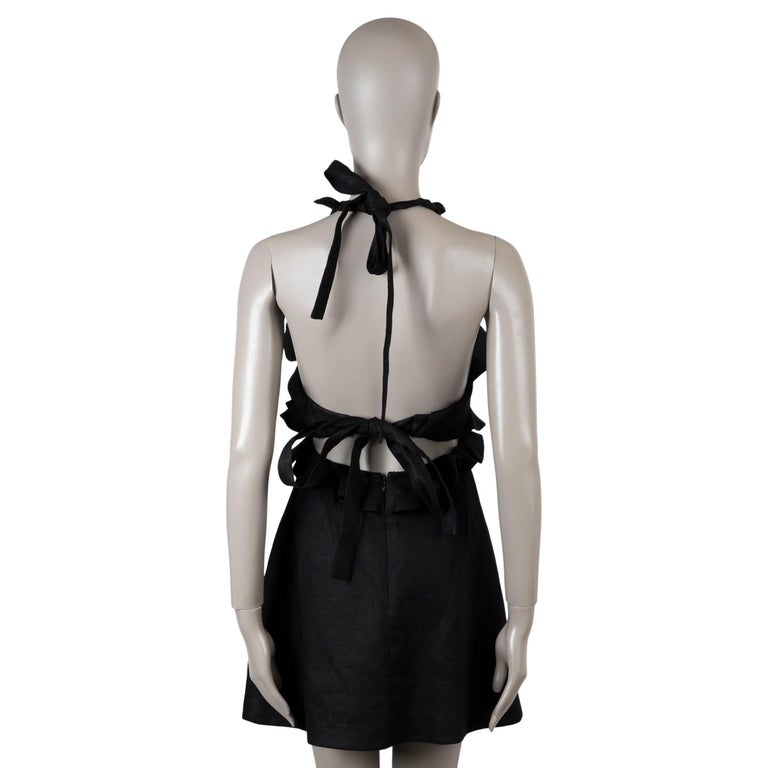 zimmermann black cut out dress linen 2022 POSTCARD CUT-OUT MINI 0 XS For Sale at 1stDibs Mini dress ASOS Design Pleated Wide stitch:aries-cut-out-gown-butter Hem hits above the DRESS OPTIONS:Only Over Dress