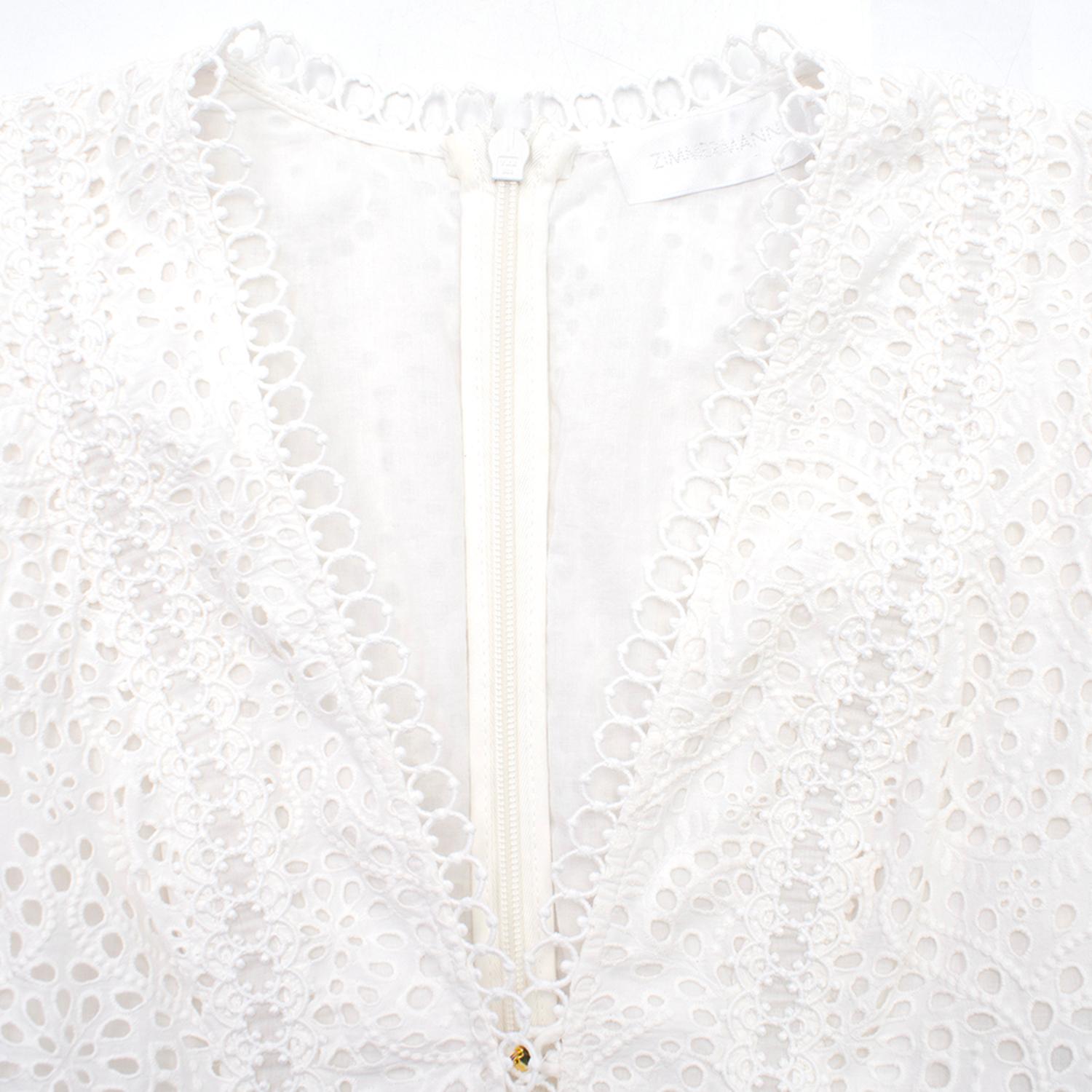 zimmermann broderie dress