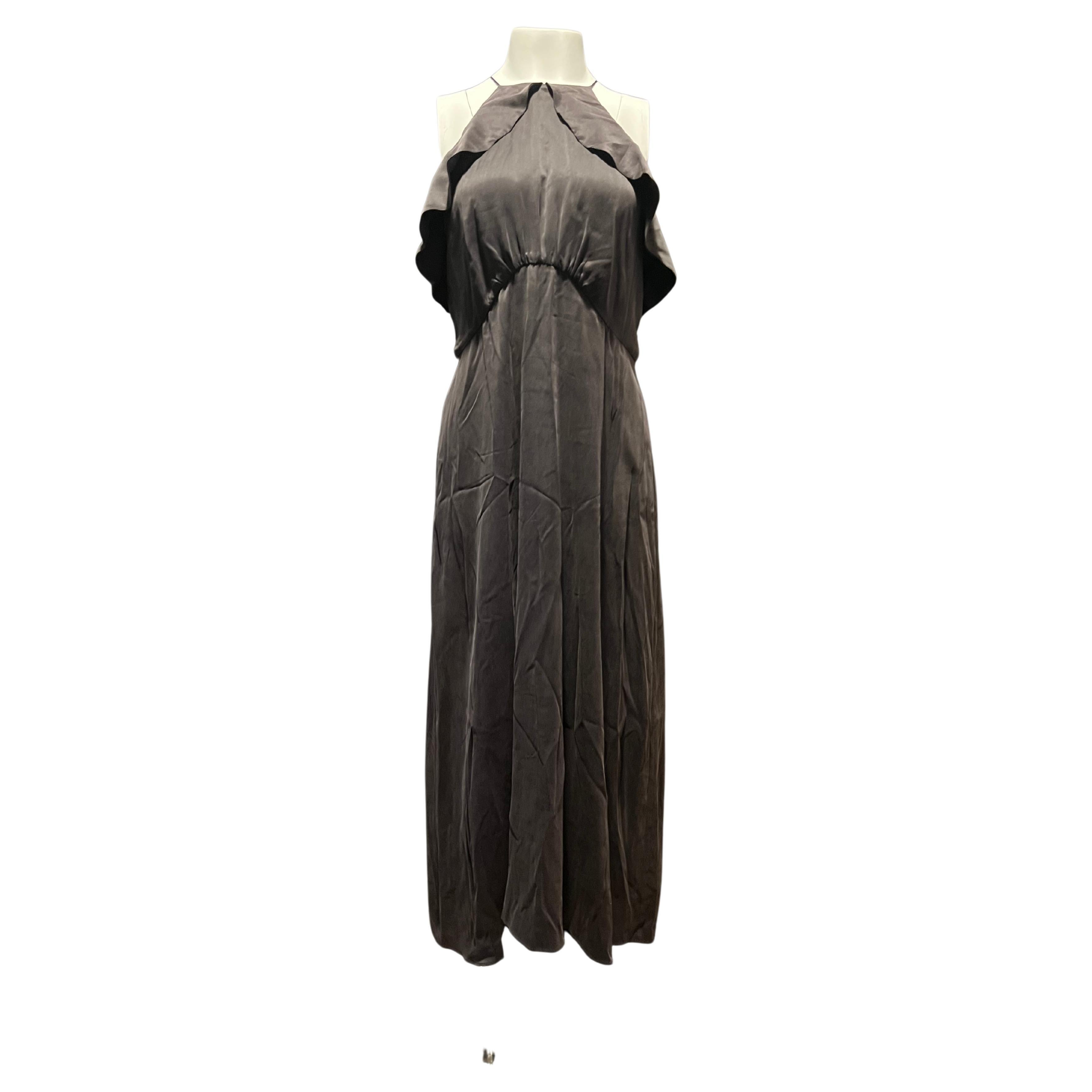 Zimmermann Brown Silk Maxi Dress, Size 3 For Sale